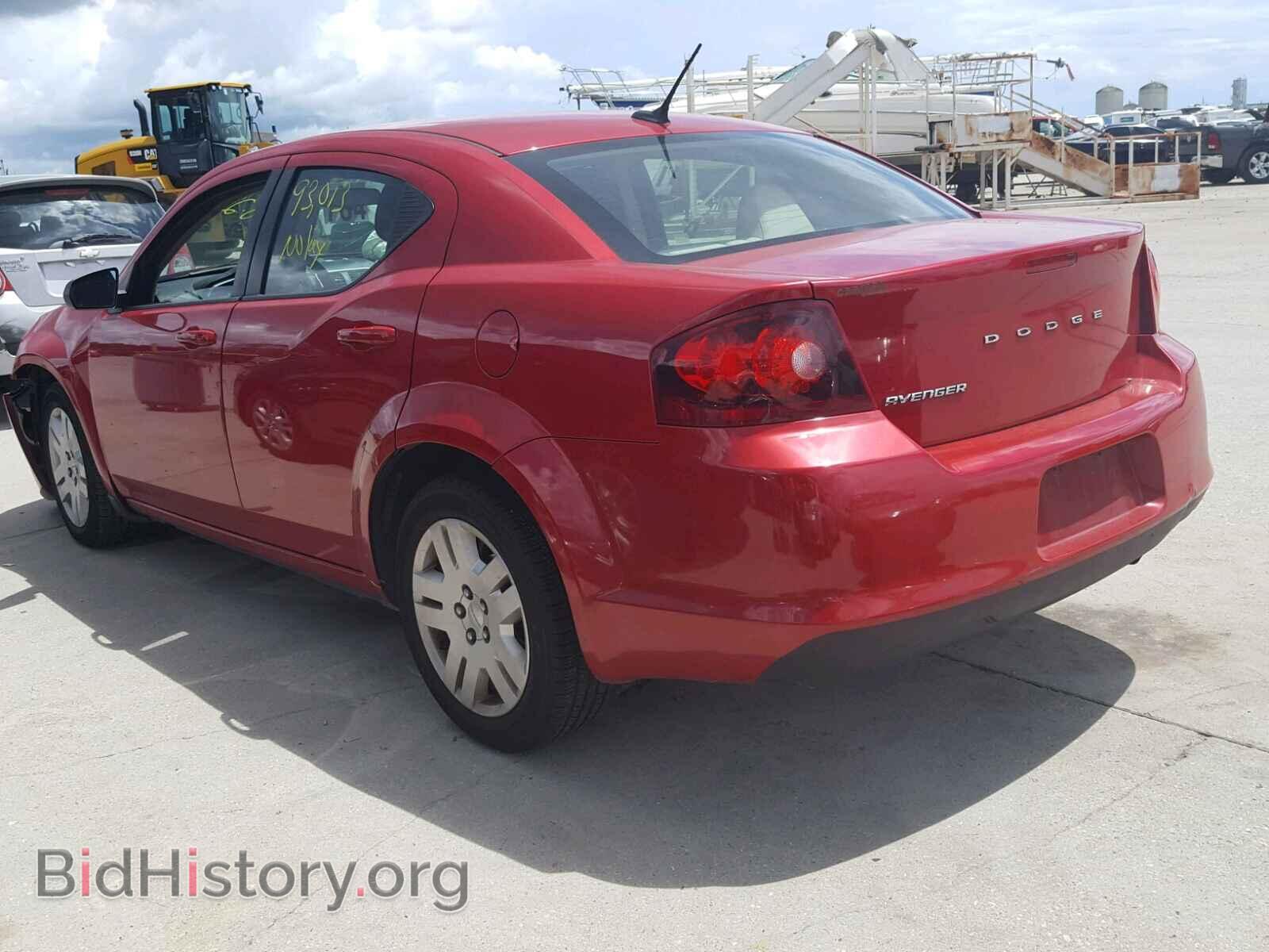 2013 DODGE AVENGER - VIN: 1C3CDZAB3DN711615 - Фото 3