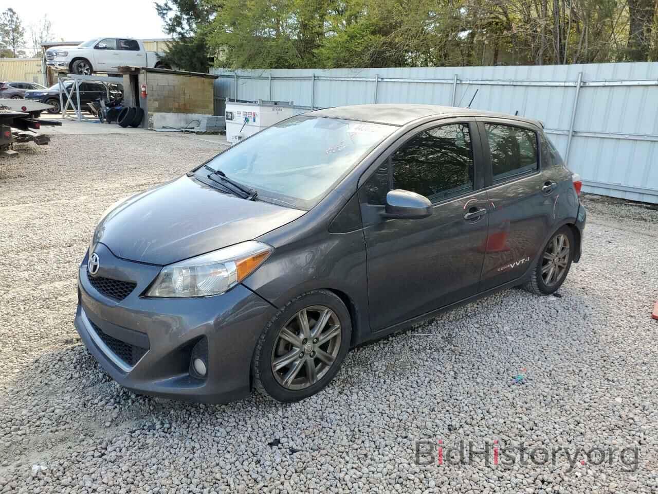 Photo JTDKTUD31CD517395 - TOYOTA YARIS 2012