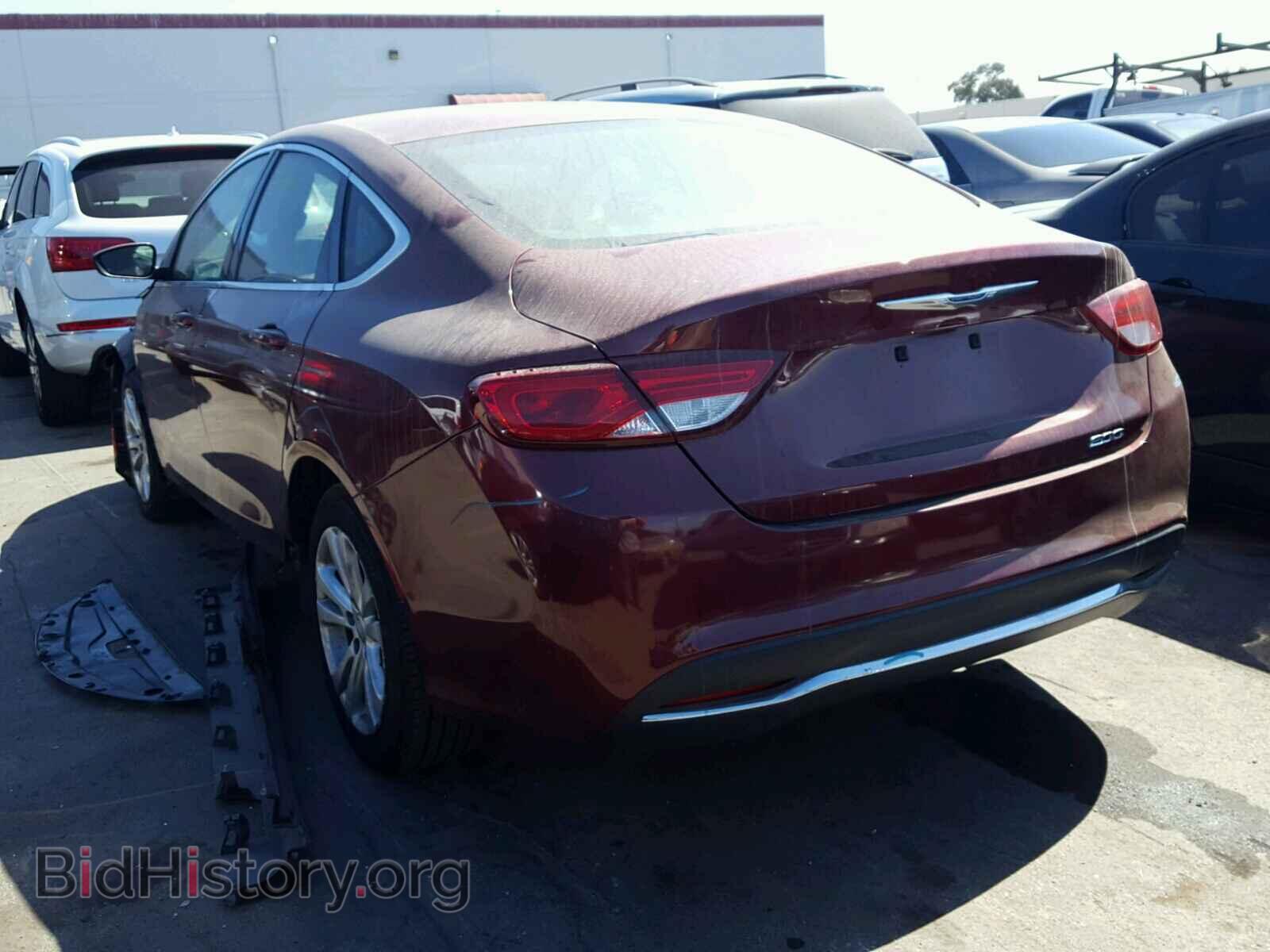 2015 CHRYSLER 200 - VIN: 1C3CCCAB1FN630762 - Photo 3