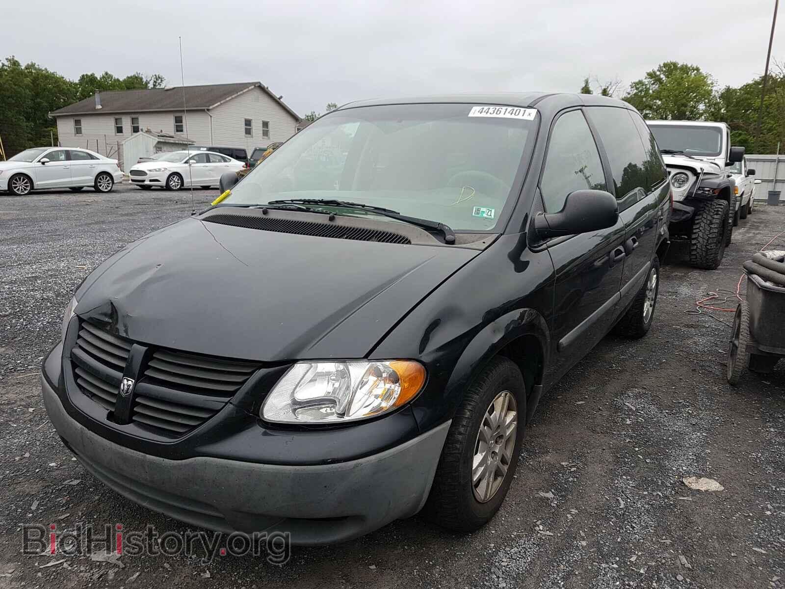 2007 DODGE CARAVAN - VIN: 1D4GP25E87B206081 - Фото 2
