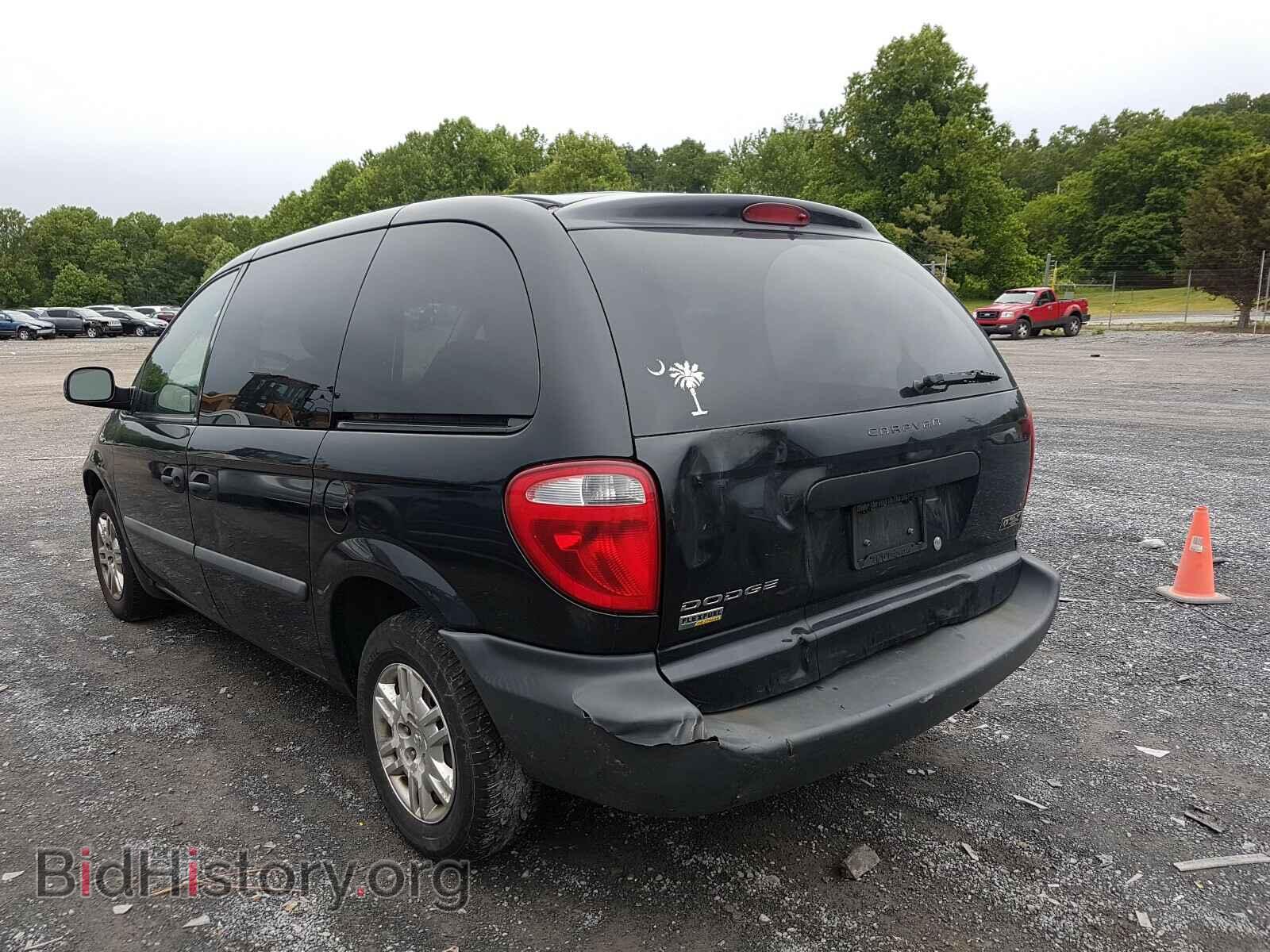 2007 DODGE CARAVAN - VIN: 1D4GP25E87B206081 - Фото 3