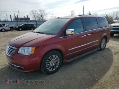 2011 Chrysler MINIVAN Limited, red — VIN 2A4RR6DGXBR610109, Copart