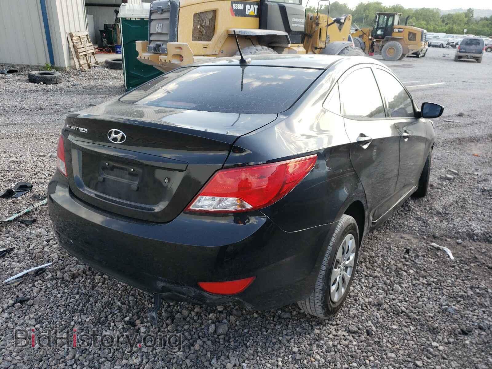 2016 HYUNDAI ACCENT - VIN: KMHCT4AE2GU953281 - Фото 4