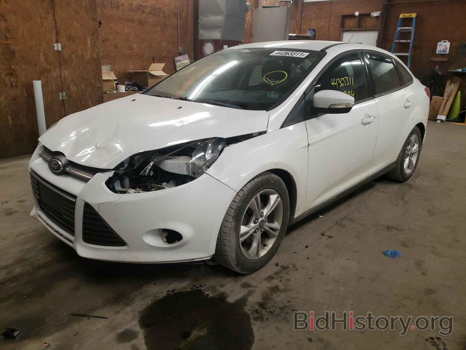 Report 1FADP3F2XEL249490 FORD FOCUS 2014 WHITE GAS price