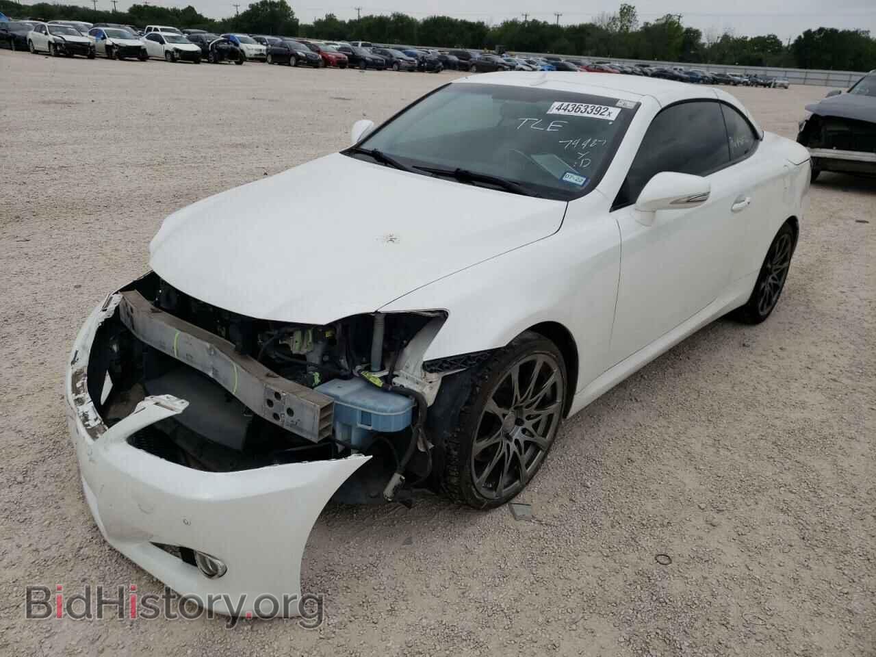 2011 LEXUS IS - VIN: JTHFE2C26B2505261 - Фото 2