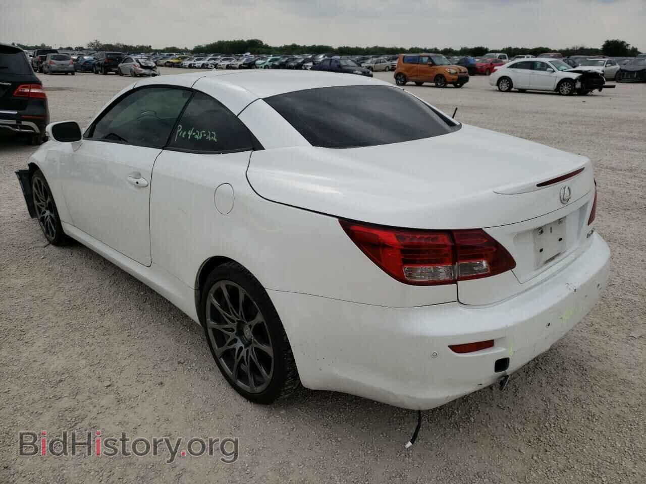 2011 LEXUS IS - VIN: JTHFE2C26B2505261 - Фото 3