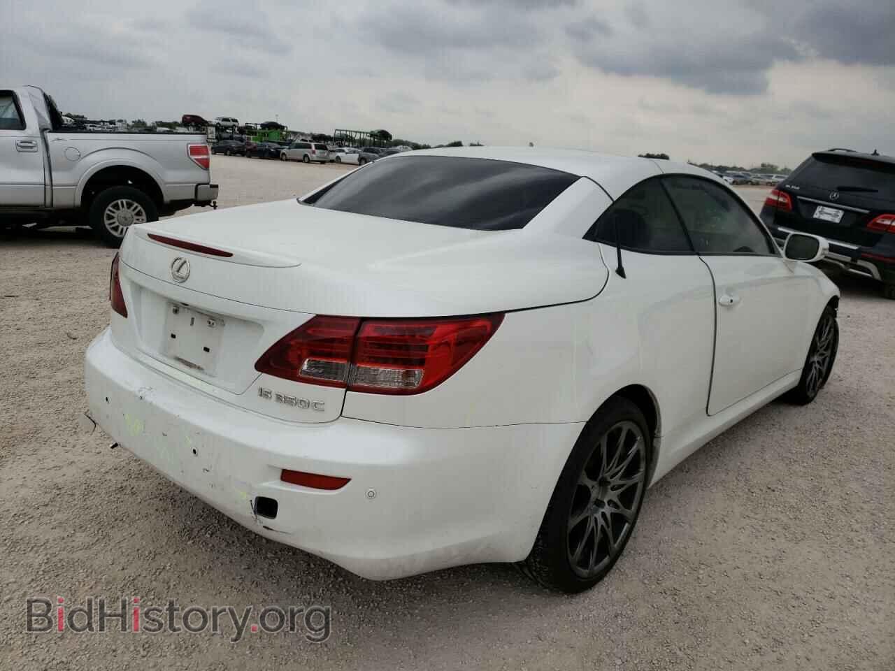 2011 LEXUS IS - VIN: JTHFE2C26B2505261 - Фото 4