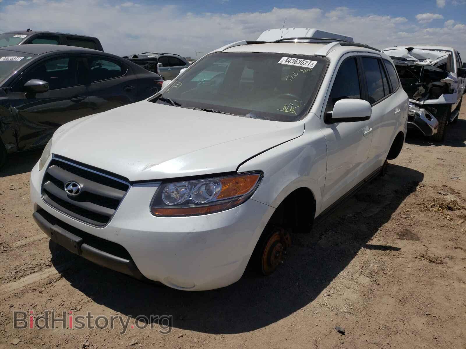 2007 HYUNDAI SANTA FE - VIN: 5NMSG73D07H064349 - Фото 2