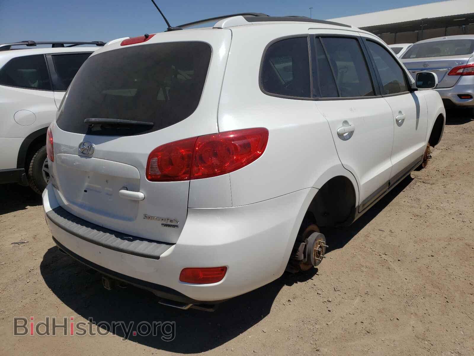 2007 HYUNDAI SANTA FE - VIN: 5NMSG73D07H064349 - Фото 4