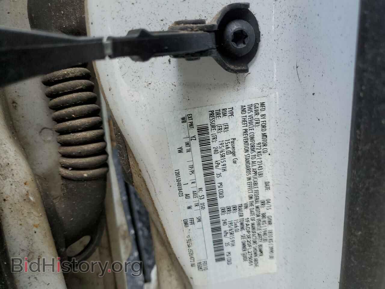 2015 FORD FOCUS - VIN: 1FADP3E20FL275051 - Фото 12