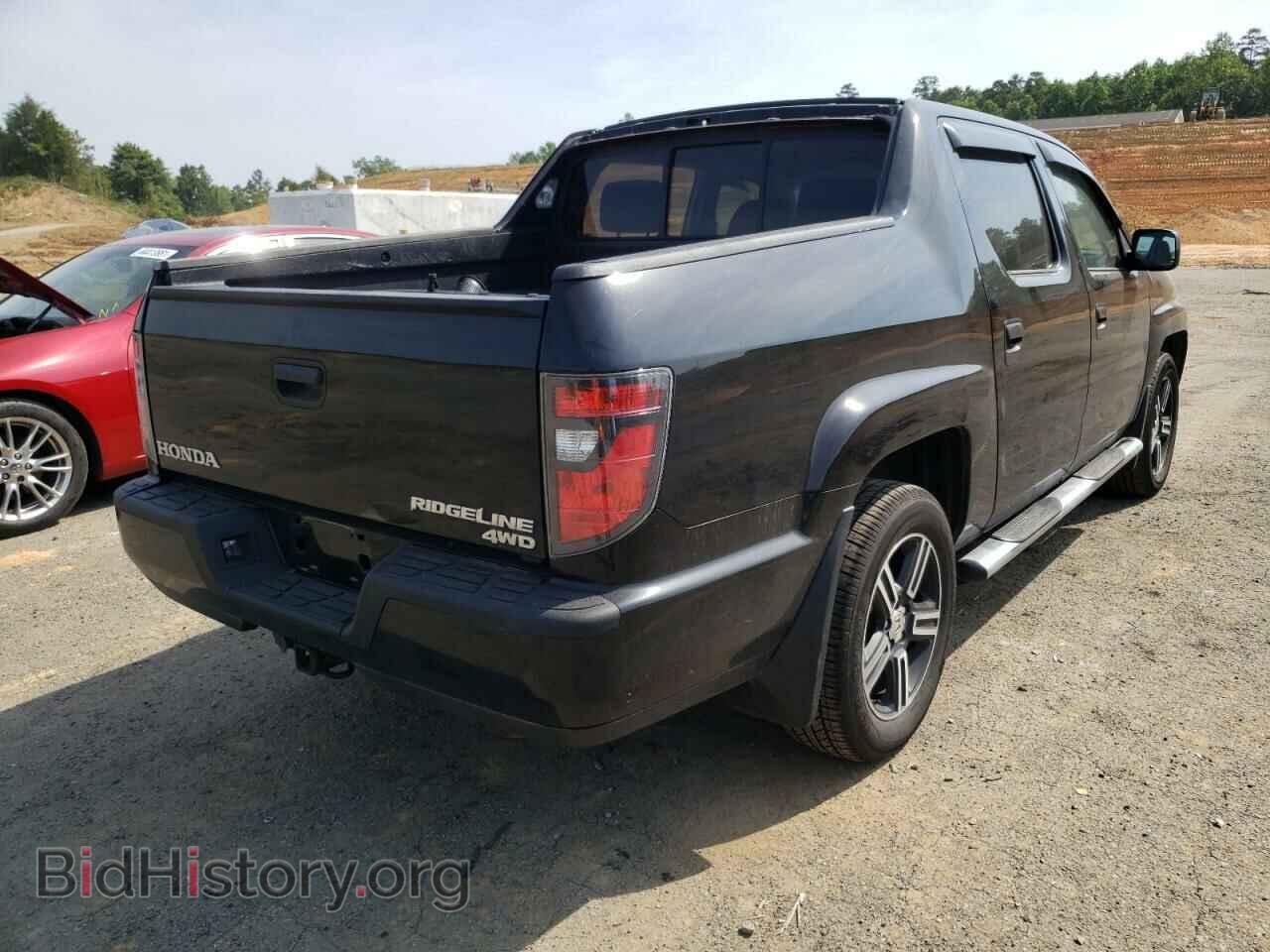 2012 HONDA RIDGELINE - VIN: 5FPYK1F78CB459460 - Фото 4