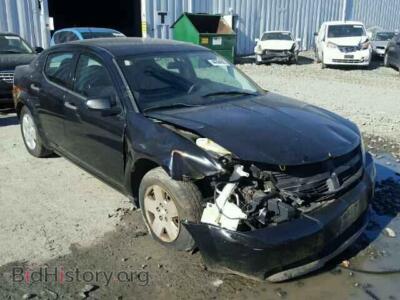 2009 Dodge AVENGER, черный — VIN 1B3LC46B19N549258, Copart