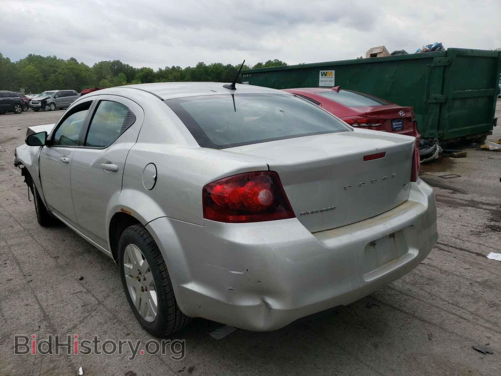 2012 DODGE AVENGER - VIN: 1C3CDZAB7CN141973 - Фото 3