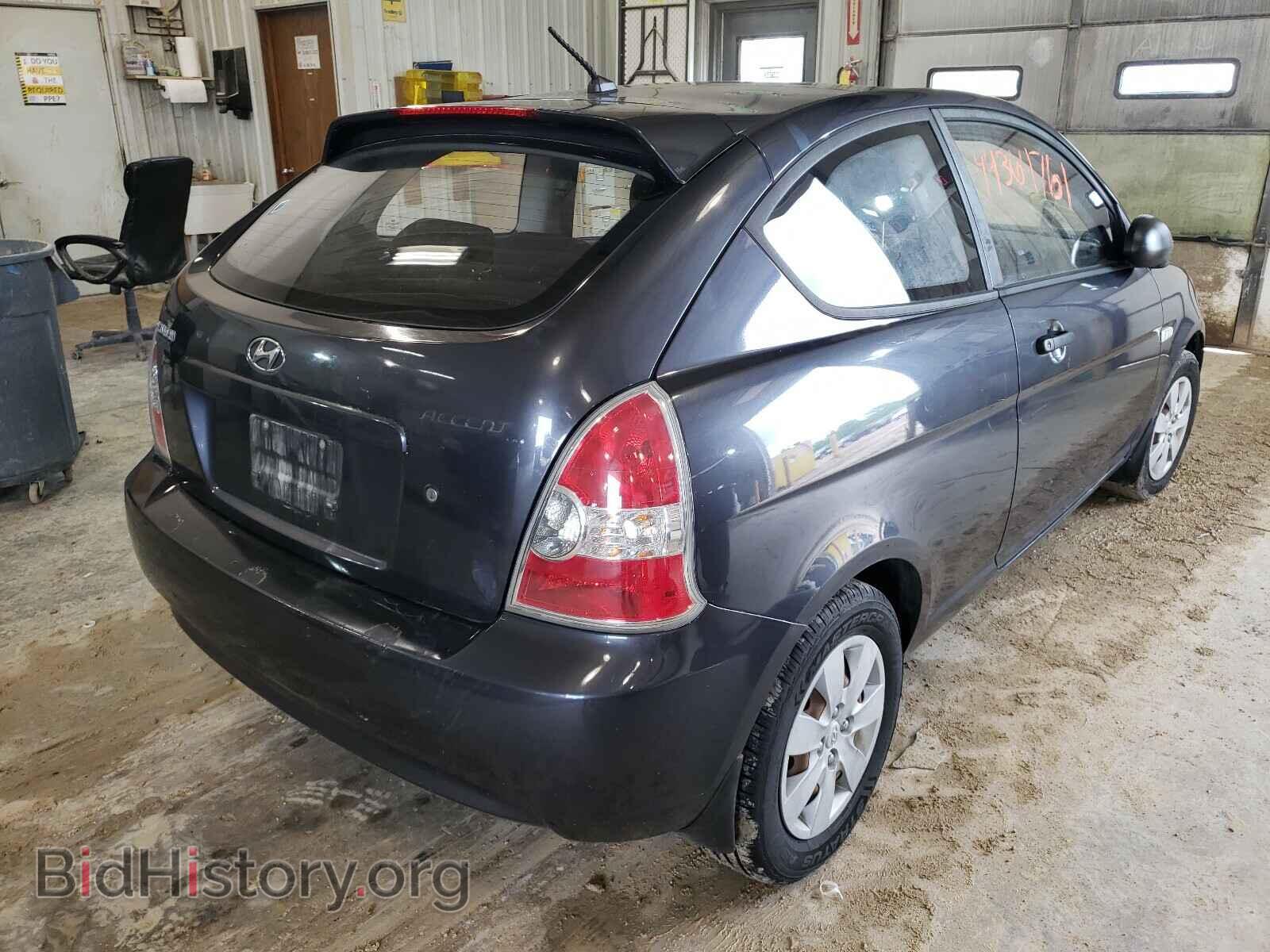 2008 HYUNDAI ACCENT - VIN: KMHCM36C38U057362 - Фото 4
