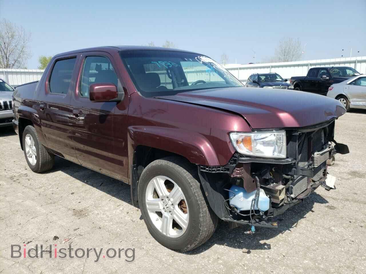 Photo 5FPYK1F54CB457932 - HONDA RIDGELINE 2012