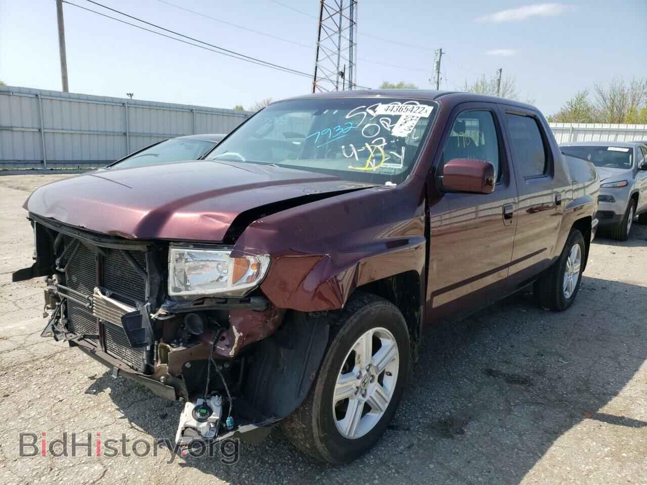 2012 HONDA RIDGELINE - VIN: 5FPYK1F54CB457932 - Фото 2