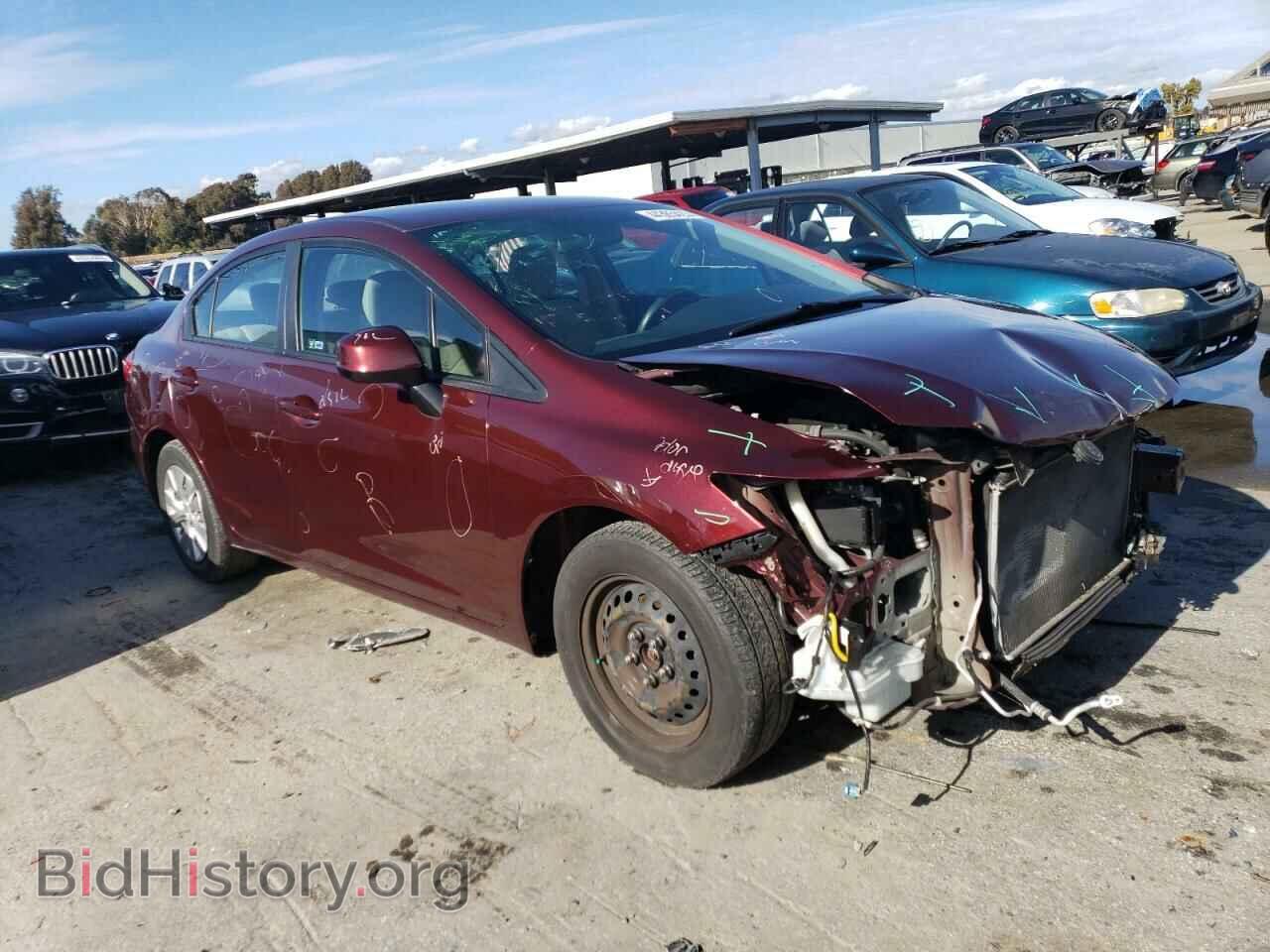 2012 HONDA CIVIC - VIN: 19XFB2F57CE360686 - Фото 4