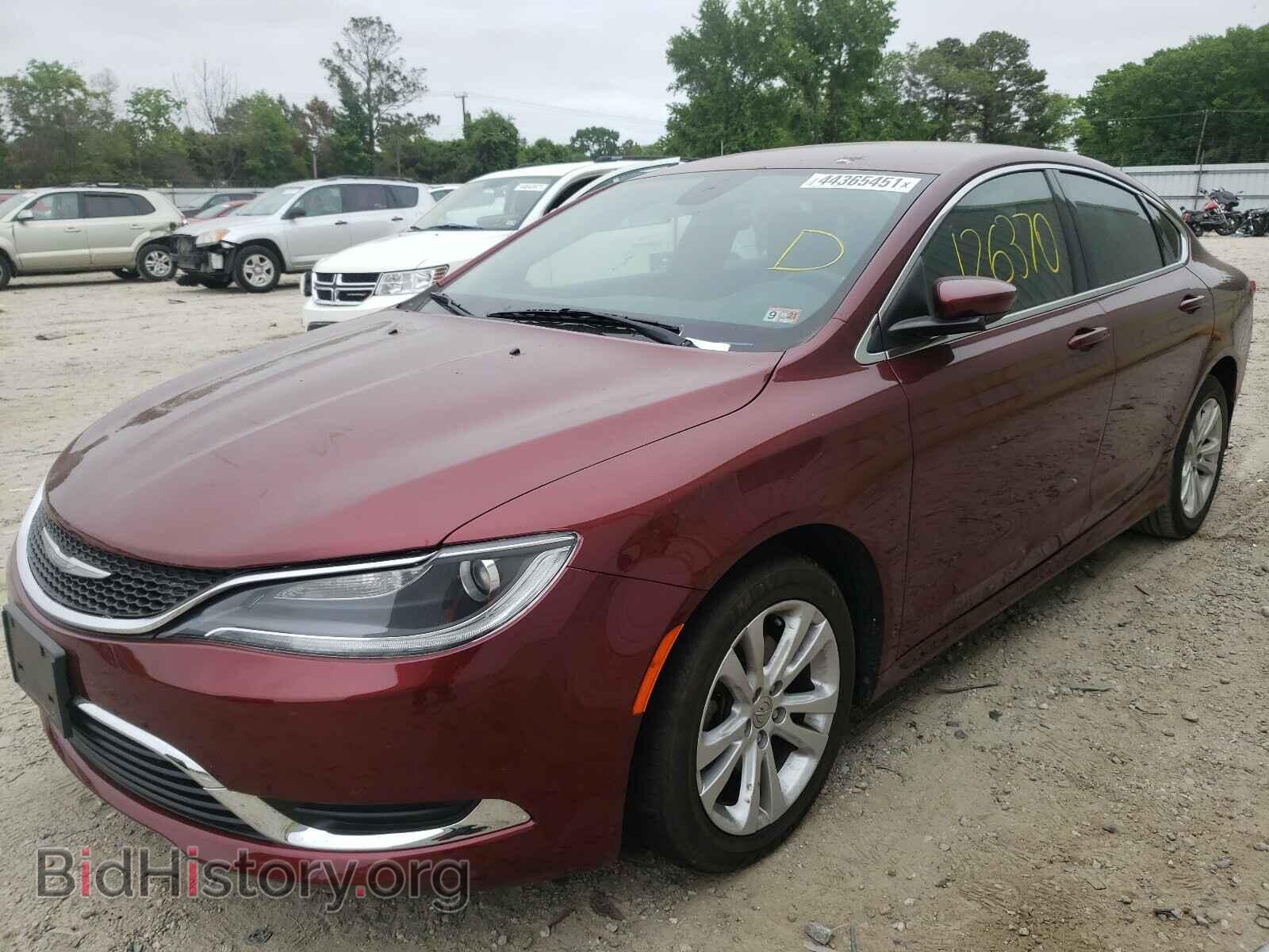 2015 CHRYSLER 200 - VIN: 1C3CCCAB3FN576624 - Фото 2