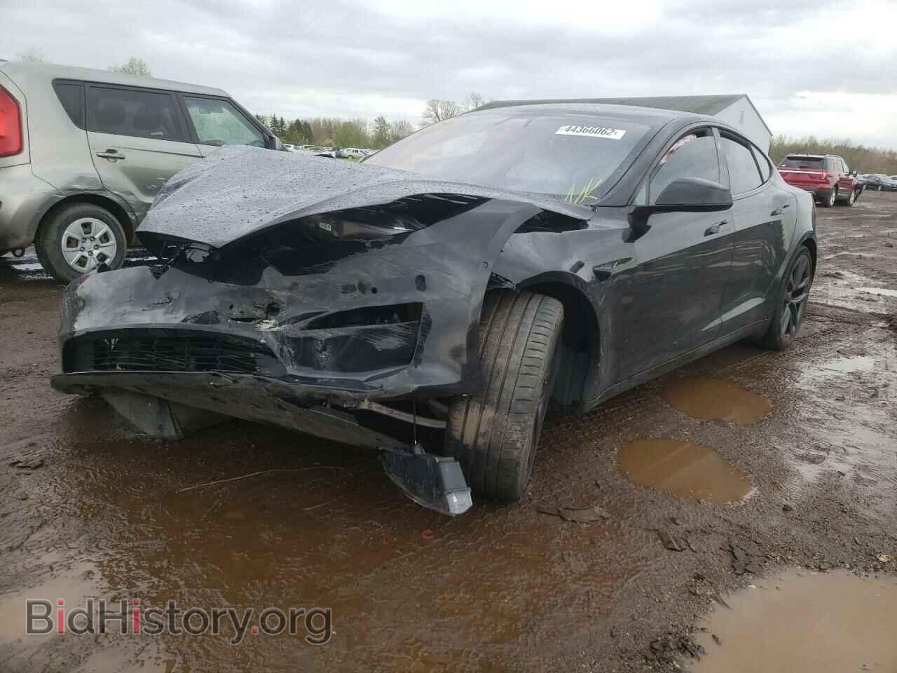 2021 TESLA MODEL S - VIN: 5YJSA1E59MF451919 - Photo 2