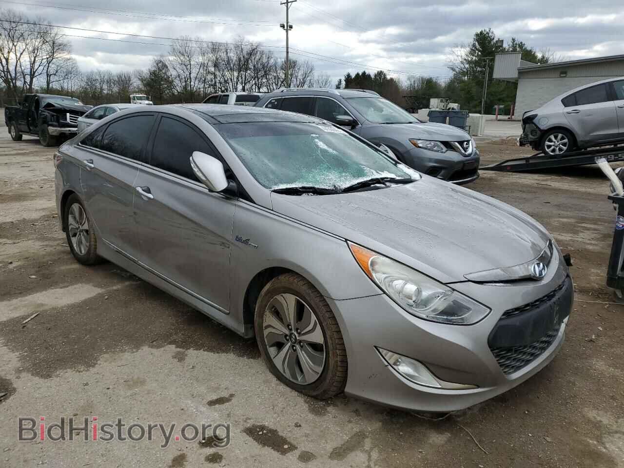 2013 HYUNDAI SONATA - VIN: KMHEC4A49DA071991 - Фото 4
