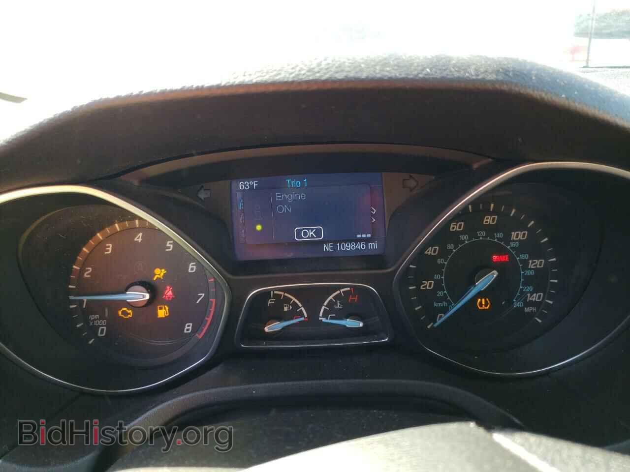 2014 FORD FOCUS - VIN: 1FADP3F29EL372231 - Фото 9