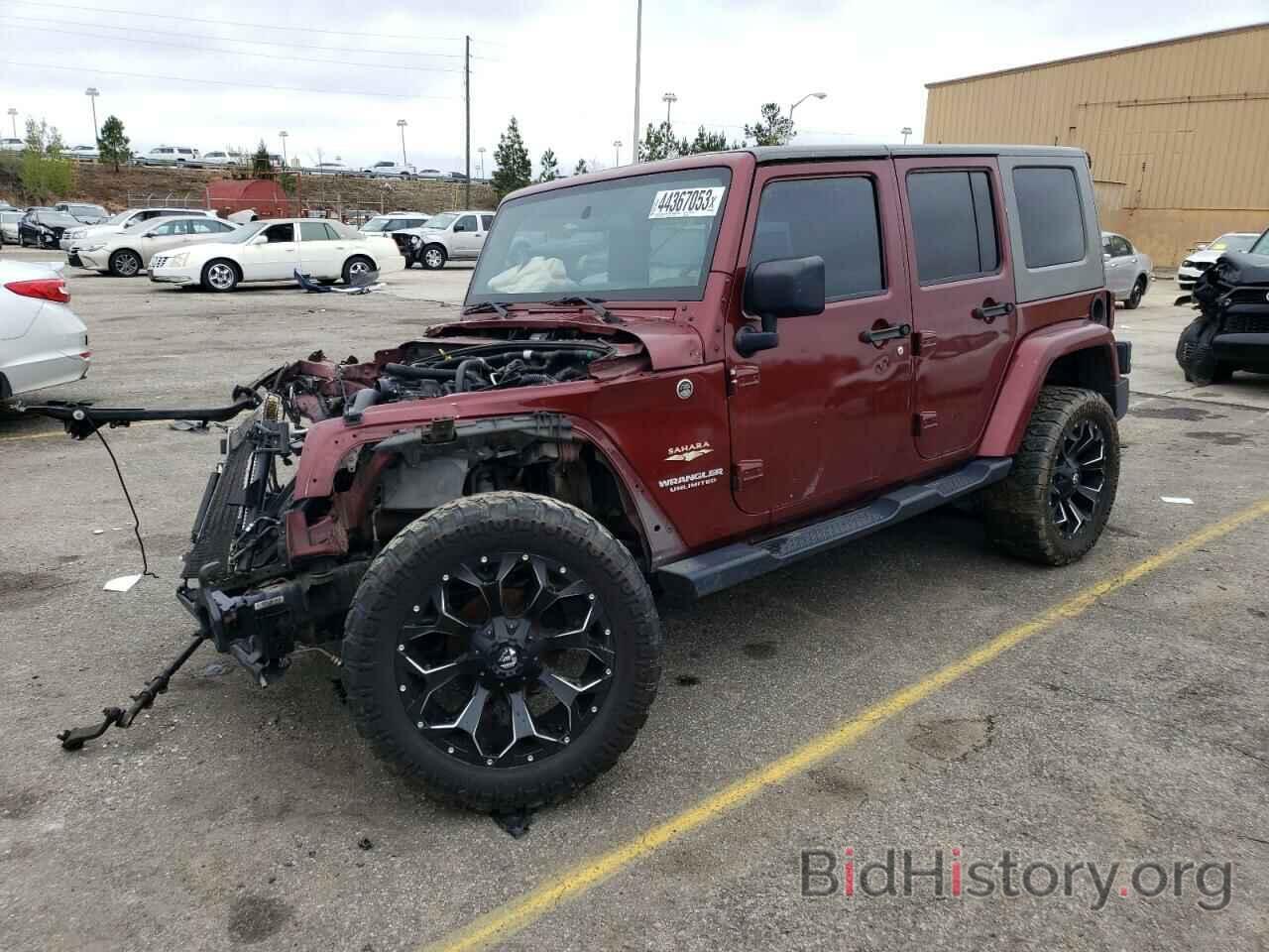 Photo 1J8GA59148L525392 - JEEP WRANGLER 2008