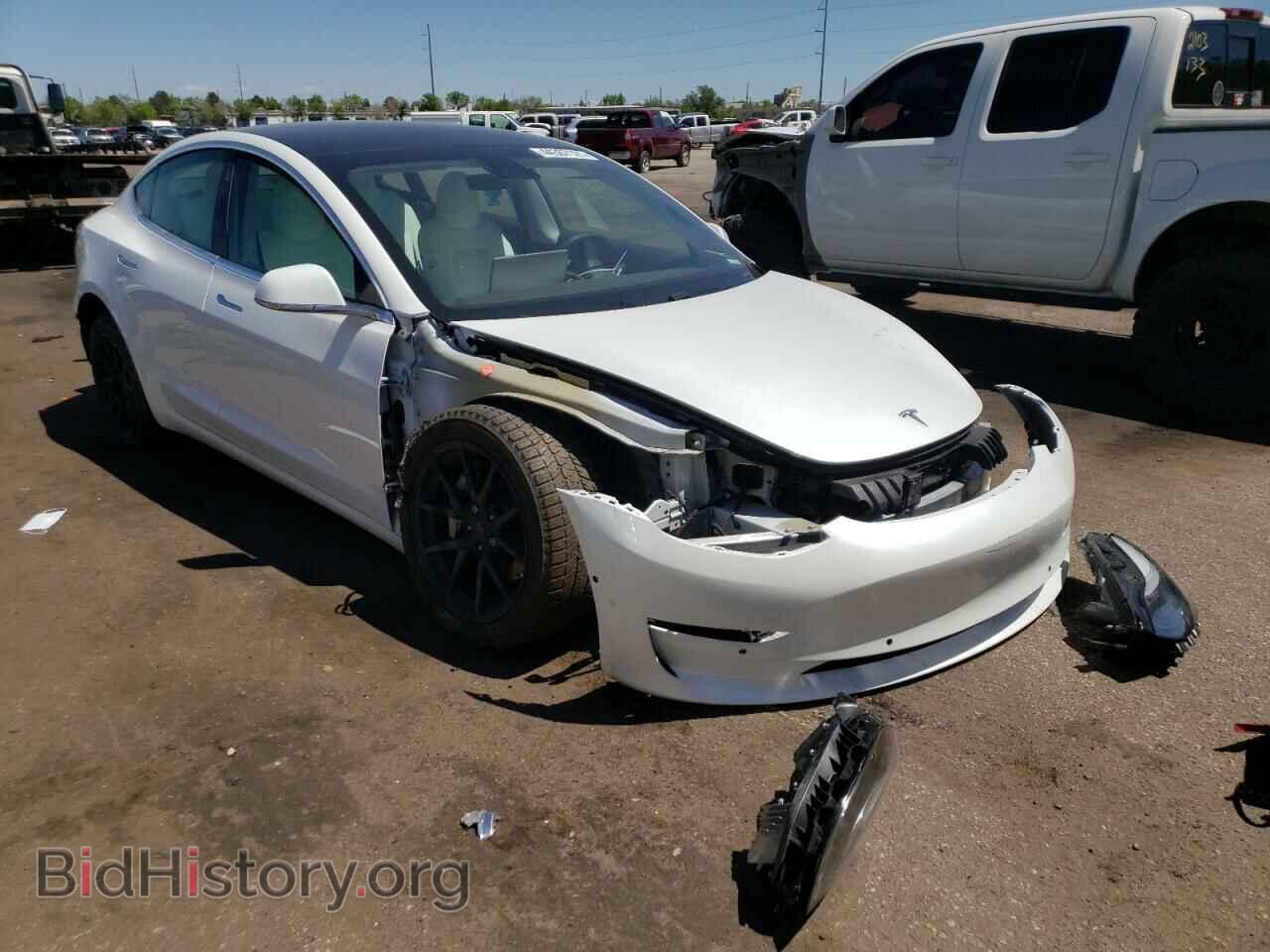 Photo 5YJ3E1EB2LF651795 - TESLA MODEL 3 2020