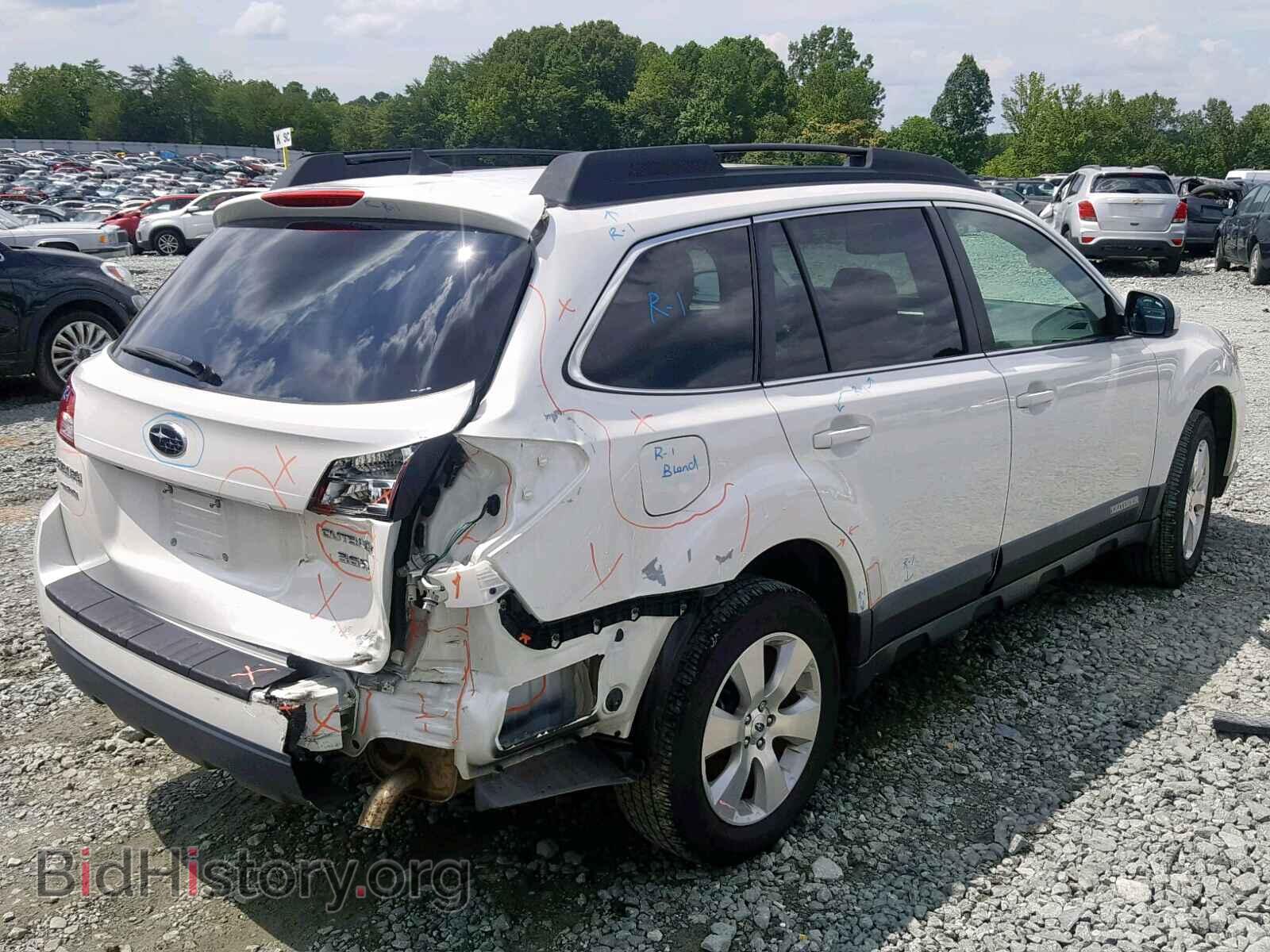 2012 SUBARU OUTBACK 3. - VIN: 4S4BRDLC6C2253579 - Фото 4