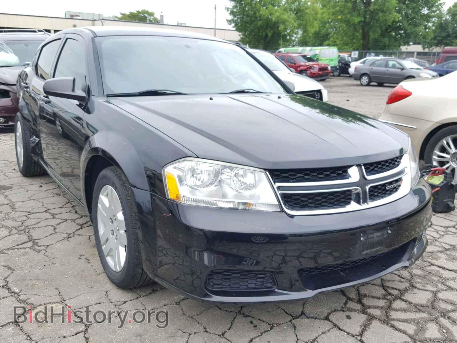 Фотография 1C3CDZAG2EN154855 - DODGE AVENGER 2014