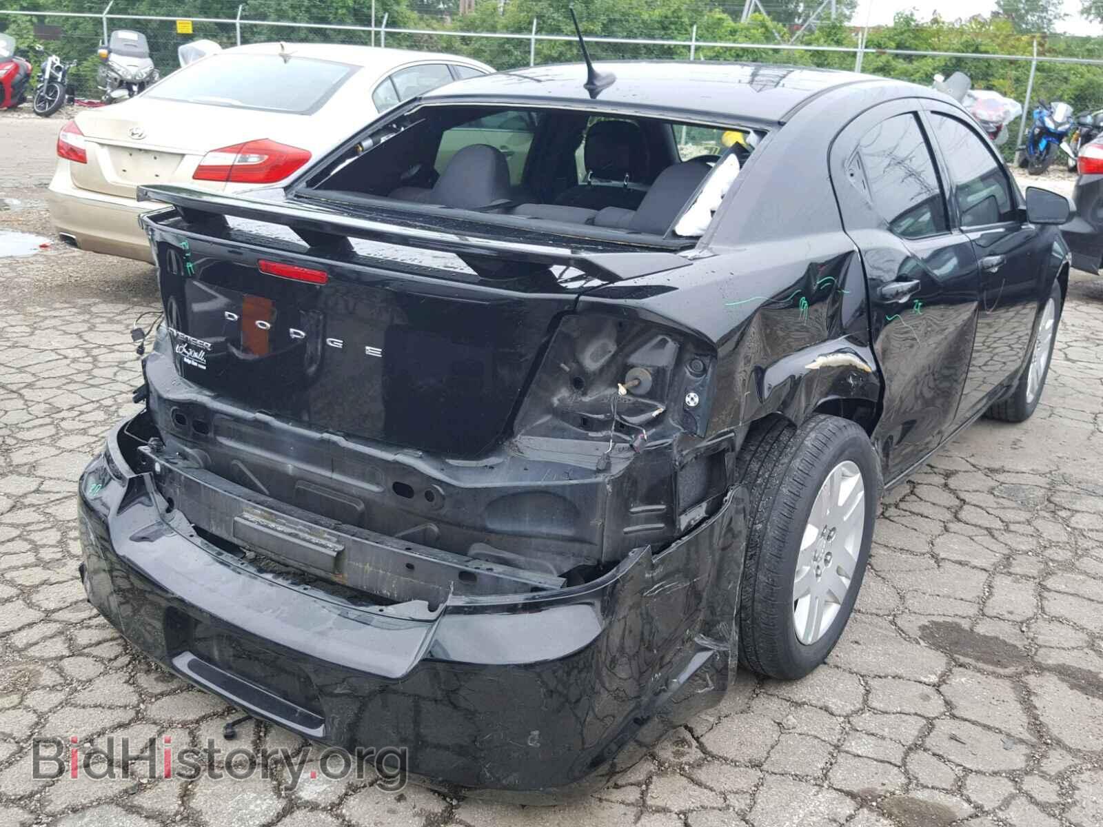 2014 DODGE AVENGER - VIN: 1C3CDZAG2EN154855 - Фото 4