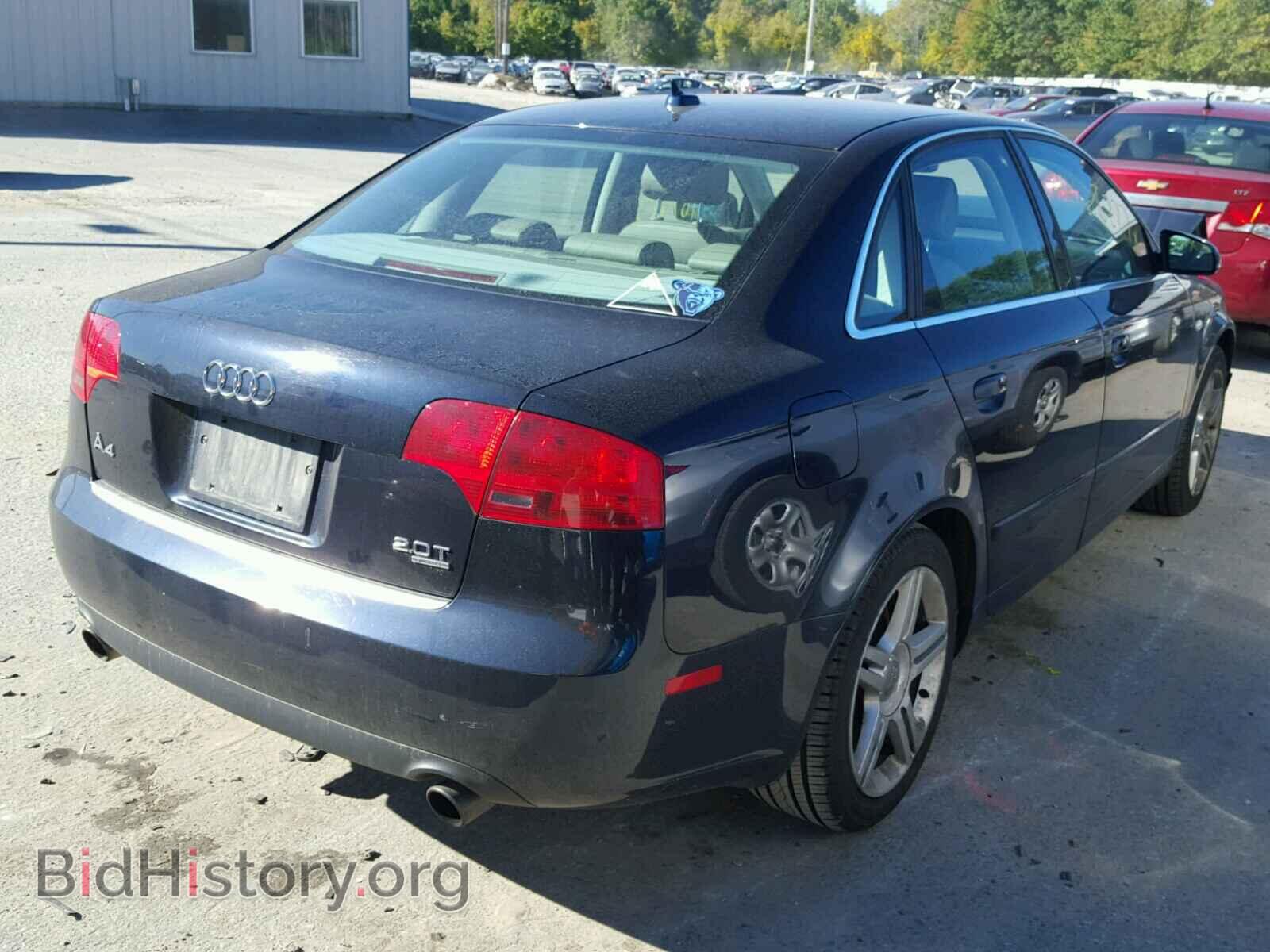 2007 AUDI A4 - VIN: WAUDF78E17A208091 - Photo 4