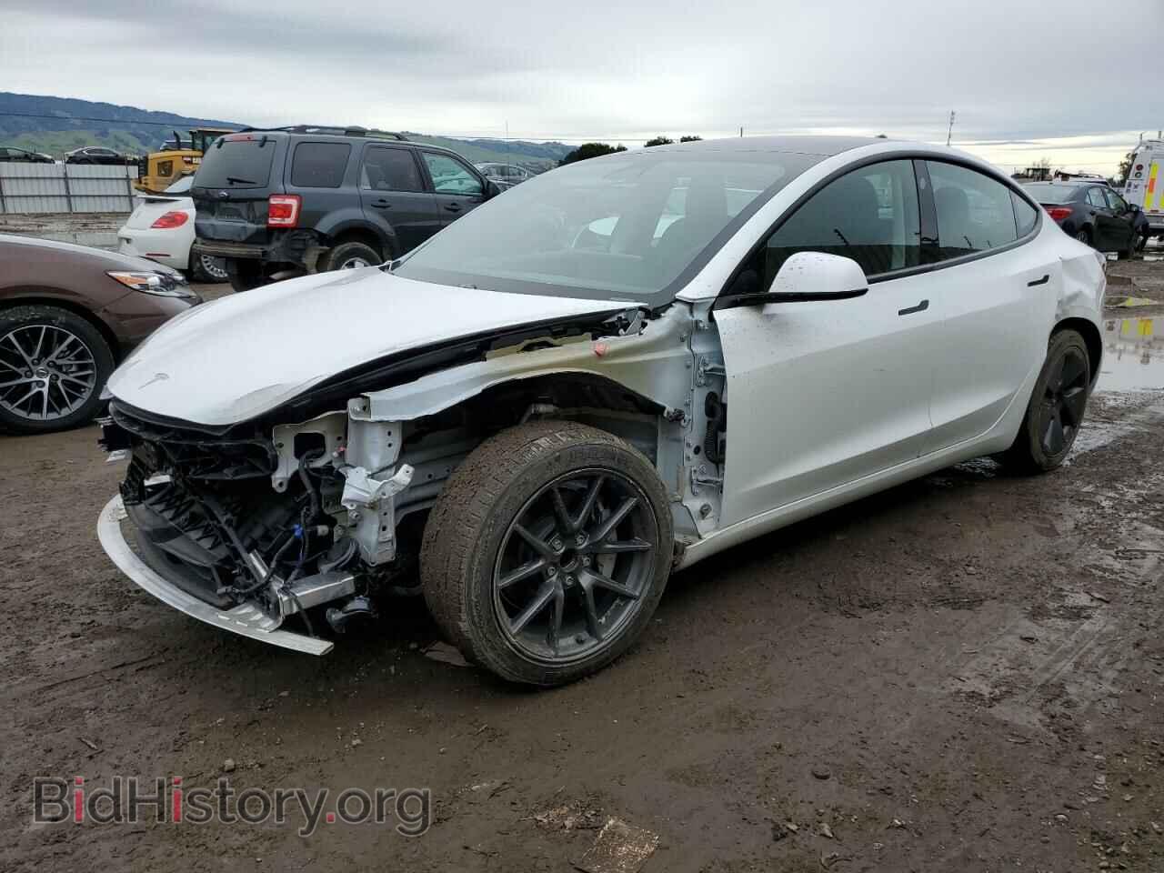 Photo 5YJ3E1EA1MF873642 - TESLA MODEL 3 2021