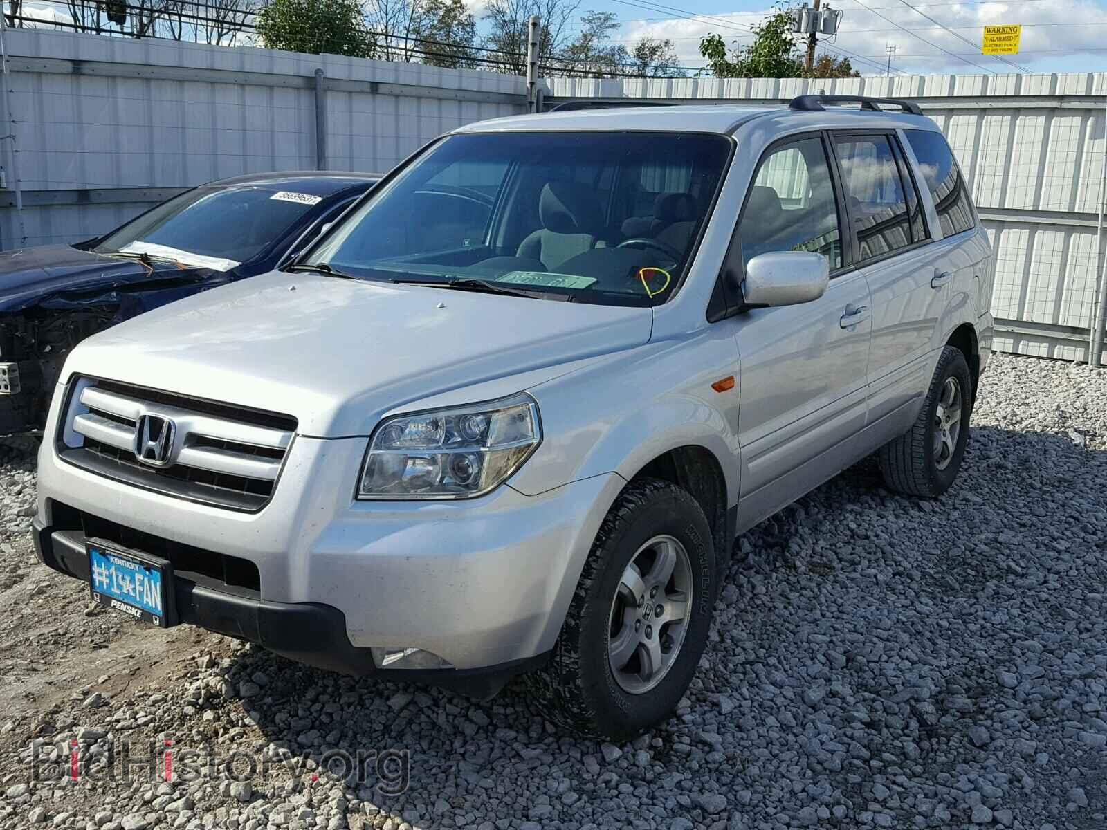 2006 HONDA PILOT - VIN: 2HKYF18426H500235 - Фото 2