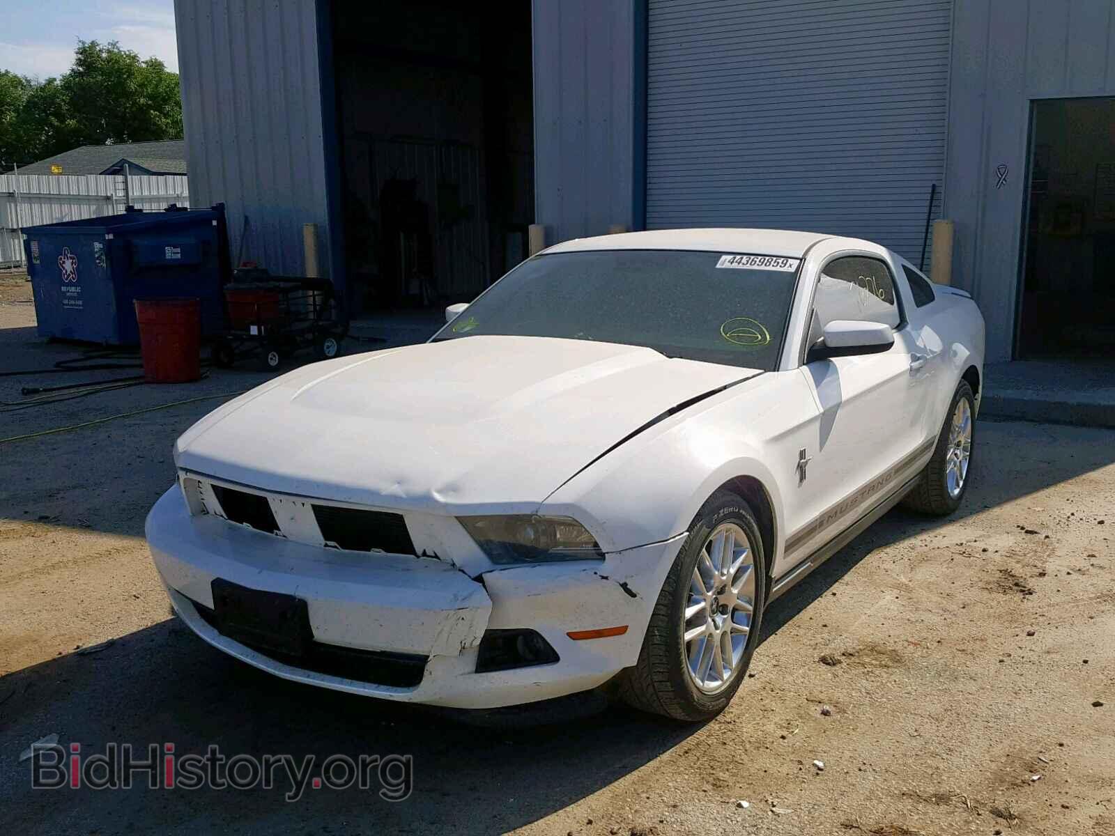 2012 FORD MUSTANG - VIN: 1ZVBP8AM8C5284275 - Фото 2