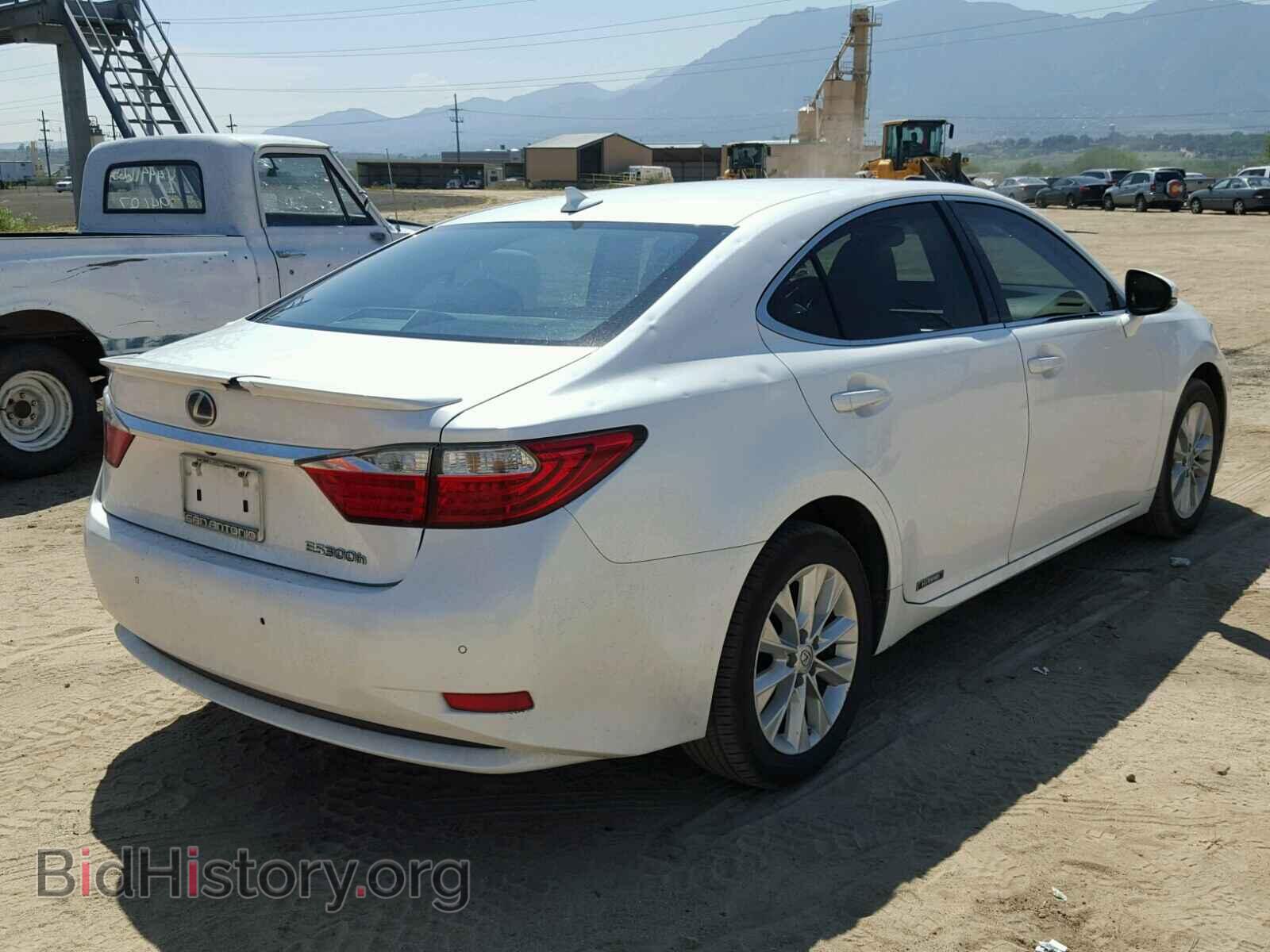 2013 LEXUS ES300 - VIN: JTHBW1GG5D2029678 - Фото 4