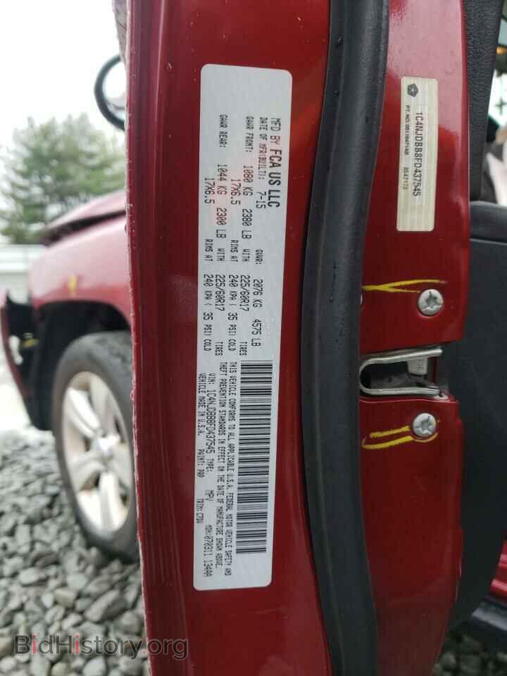 2015 JEEP COMPASS - VIN: 1C4NJDBB8FD437545 - Photo 10