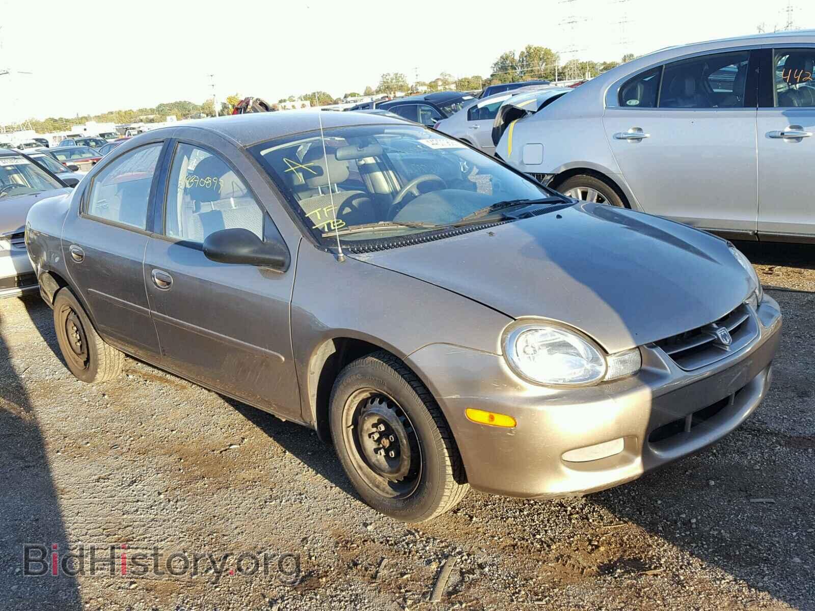 Photo 1B3ES26CX2D557458 - DODGE NEON 2002