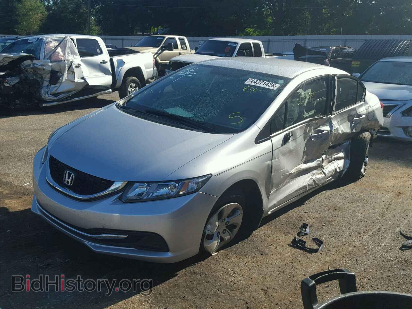 2015 HONDA CIVIC LX - VIN: 19XFB2F54FE095892 - Фото 2