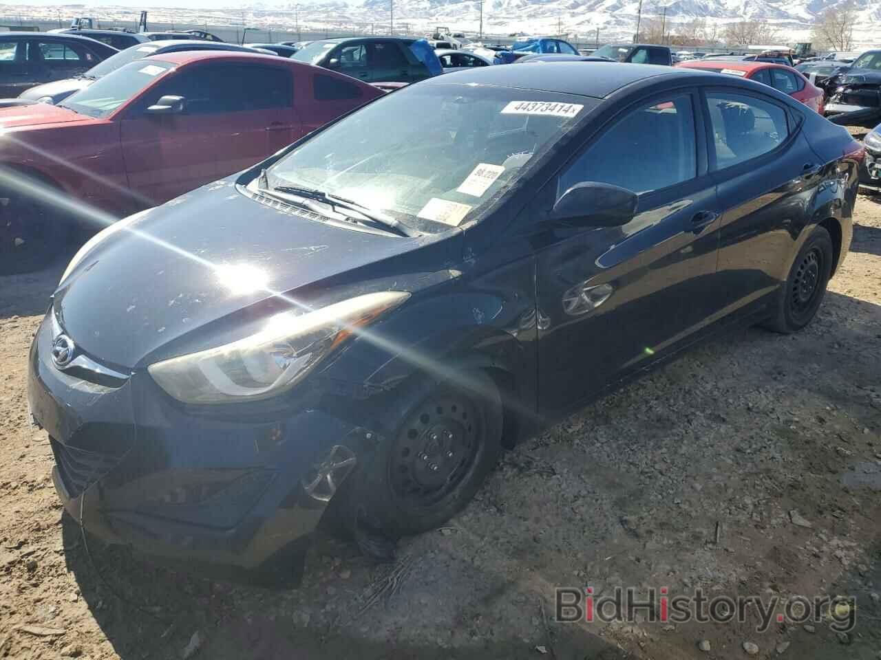 Photo 5NPDH4AE9GH695930 - HYUNDAI ELANTRA 2016