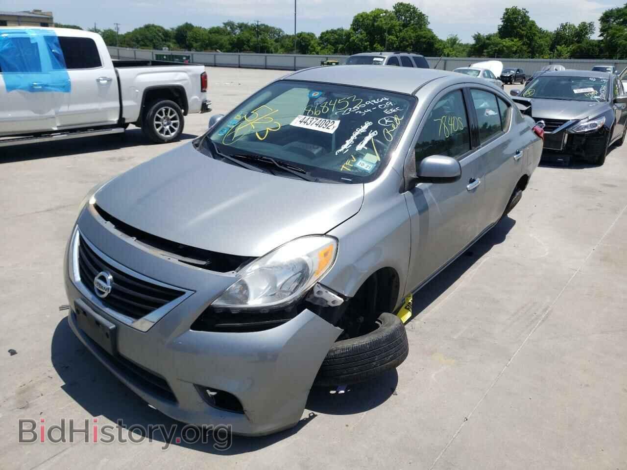 2014 NISSAN VERSA - VIN: 3N1CN7AP2EL868453 - Фото 2