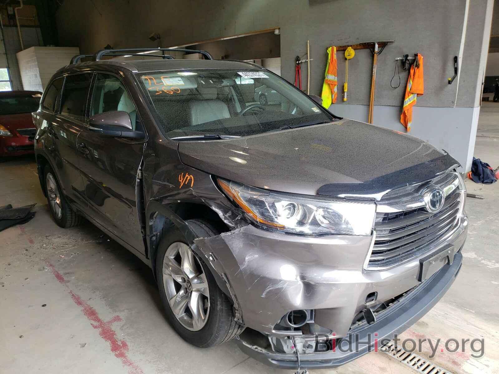 Photo 5TDDKRFH8GS252289 - TOYOTA HIGHLANDER 2016