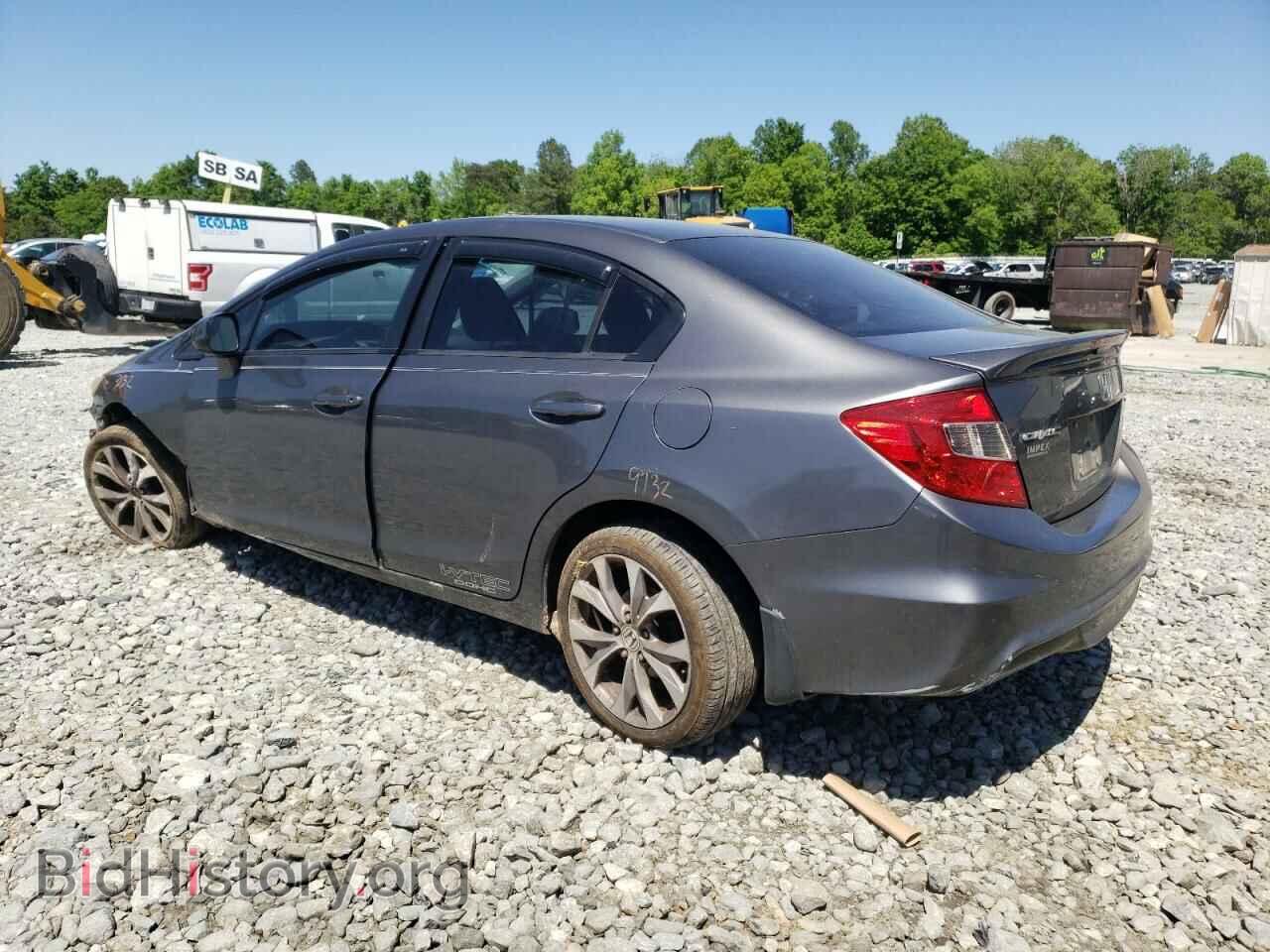 2012 HONDA CIVIC - VIN: 2HGFB6E51CH700395 - Фото 3