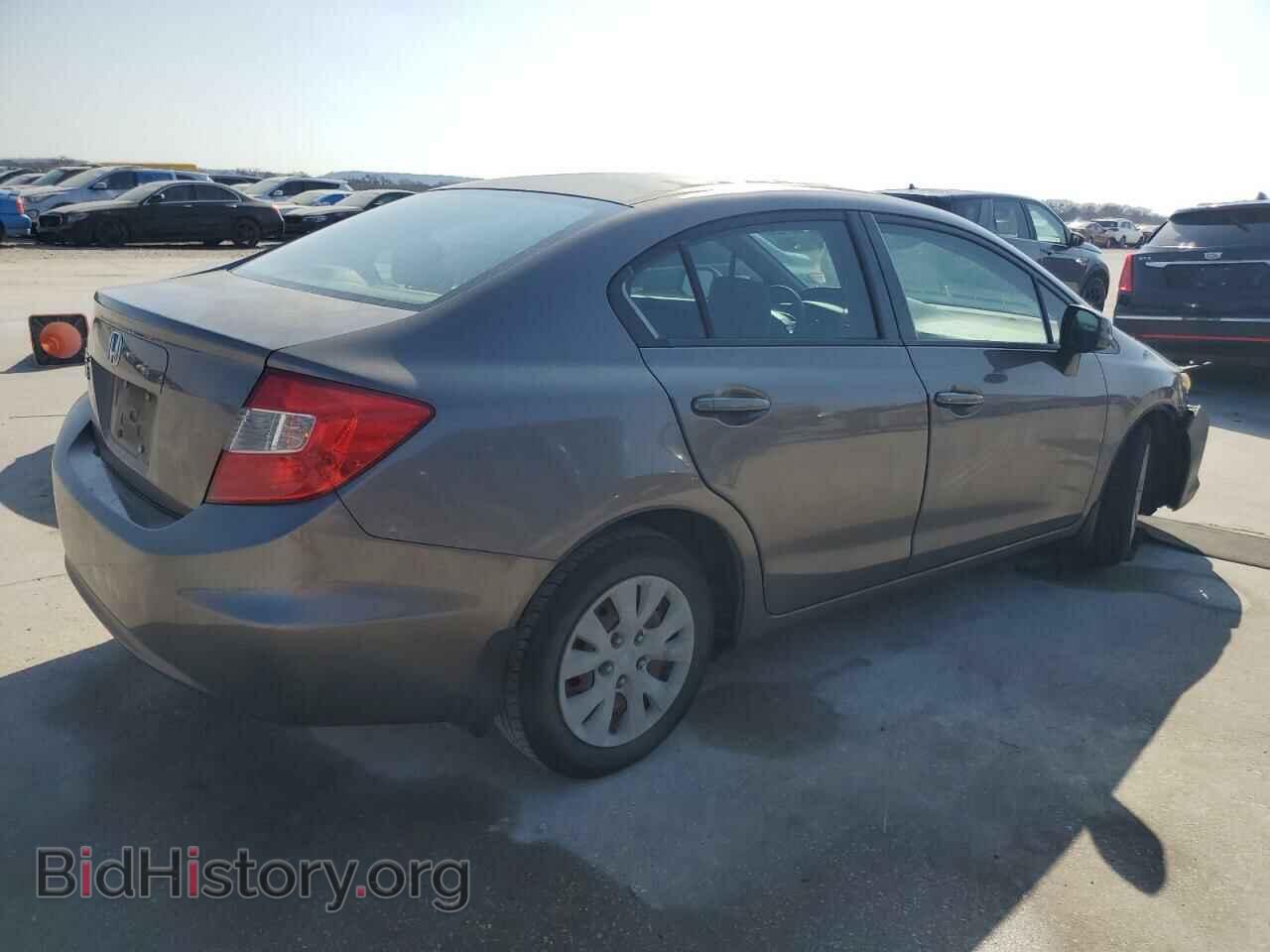 2012 HONDA CIVIC - VIN: JHMFB2F55CS001476 - Фото 3