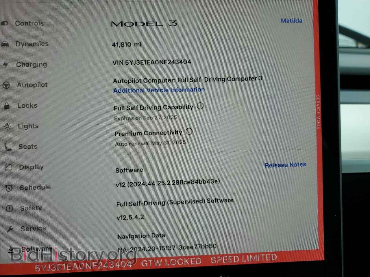 2022 TESLA MODEL 3 - VIN: 5YJ3E1EA0NF243404 - Фото 9