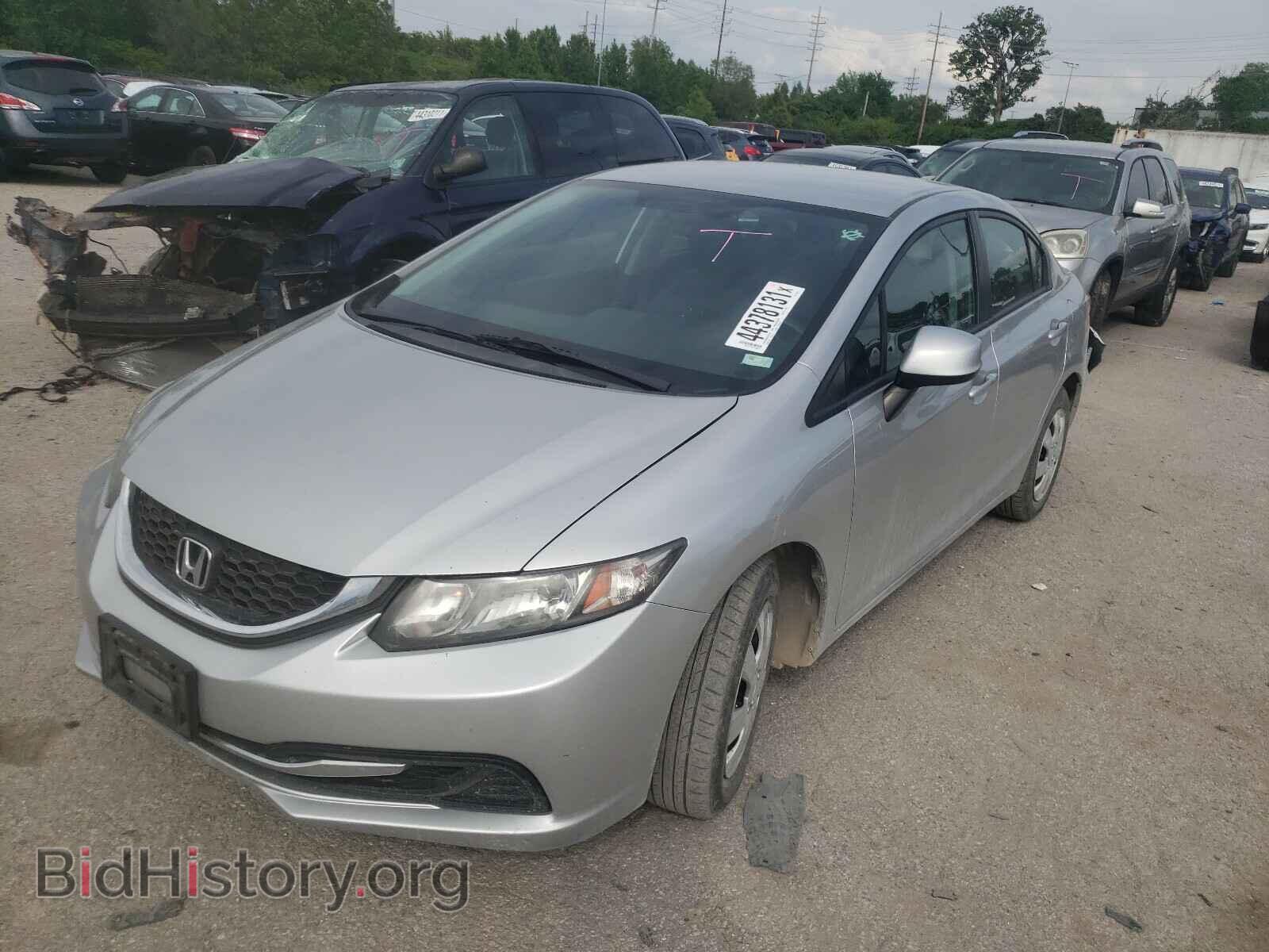 2013 HONDA CIVIC - VIN: 19XFB2F53DE286572 - Фото 2