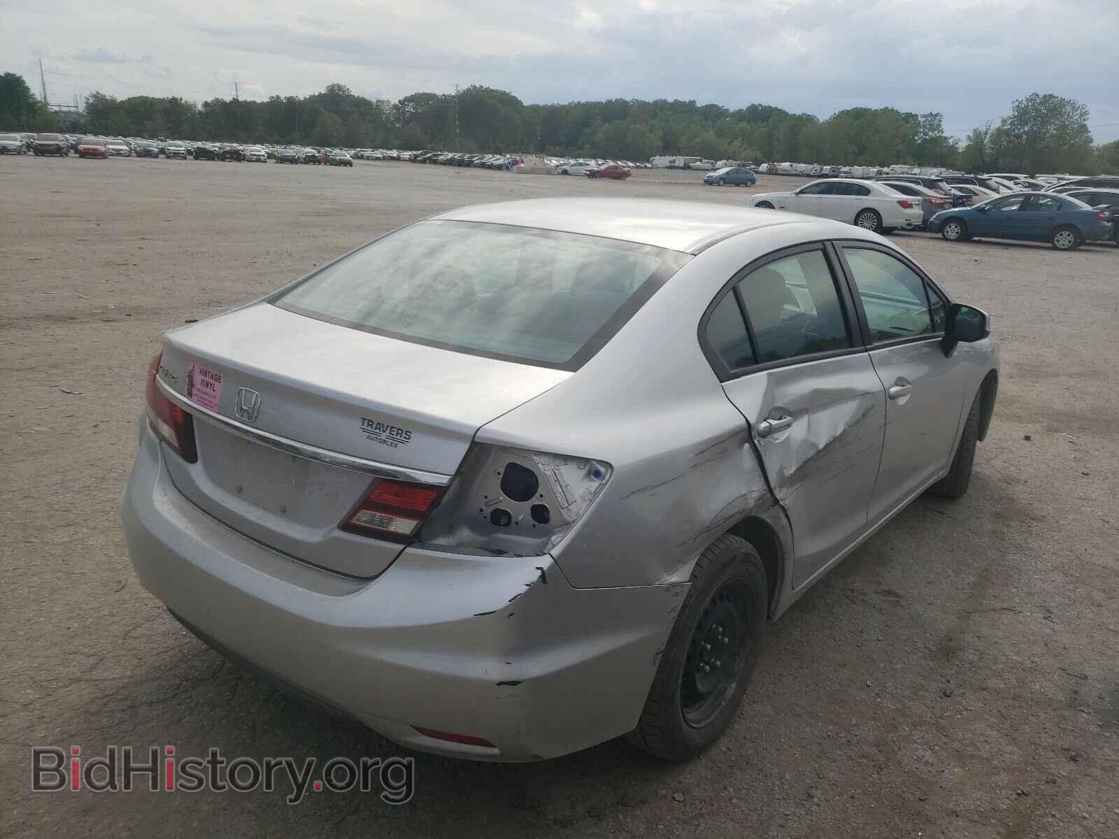 2013 HONDA CIVIC - VIN: 19XFB2F53DE286572 - Фото 4