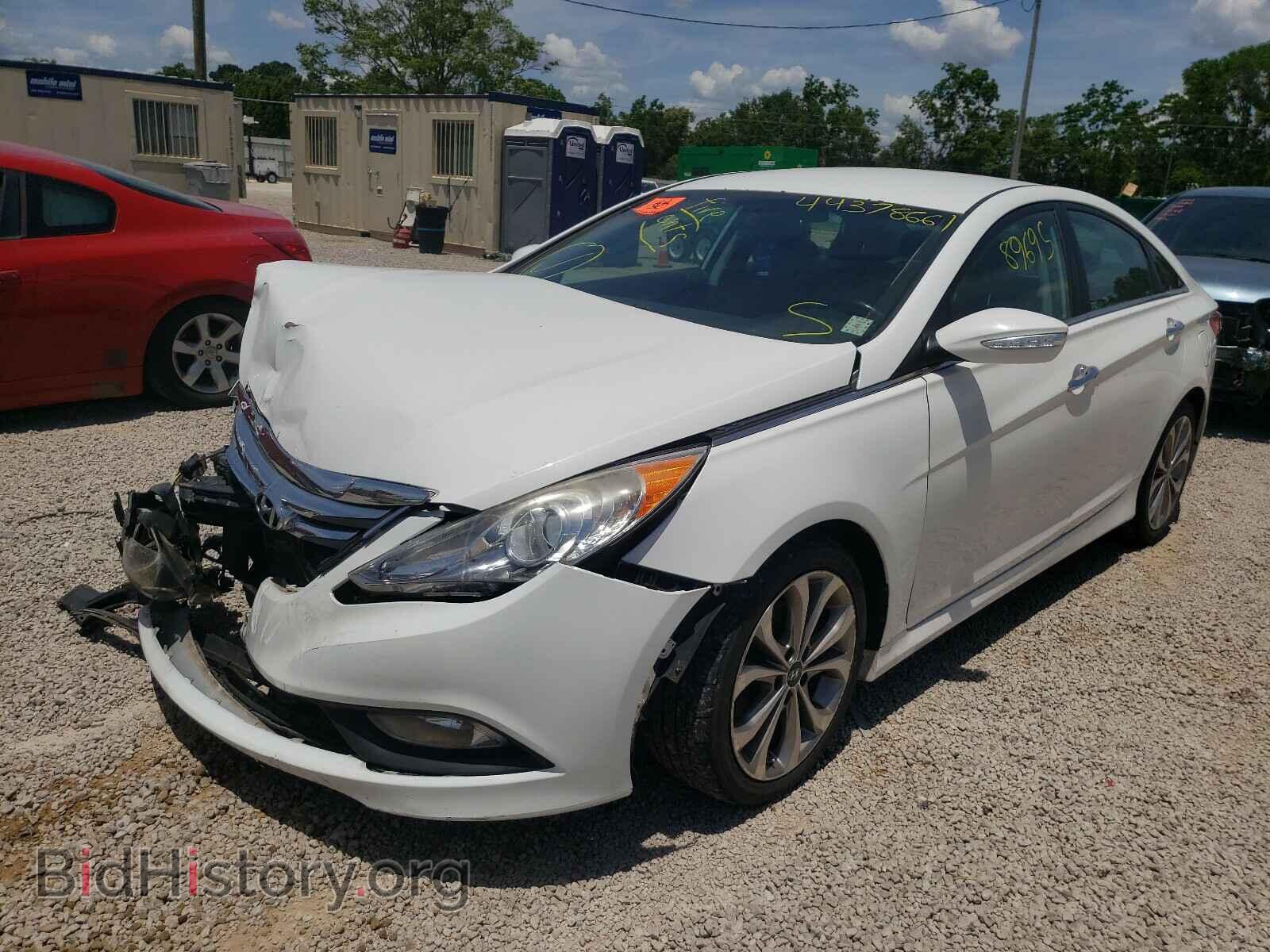 2014 HYUNDAI SONATA - VIN: 5NPEC4AB9EH881229 - Фото 2