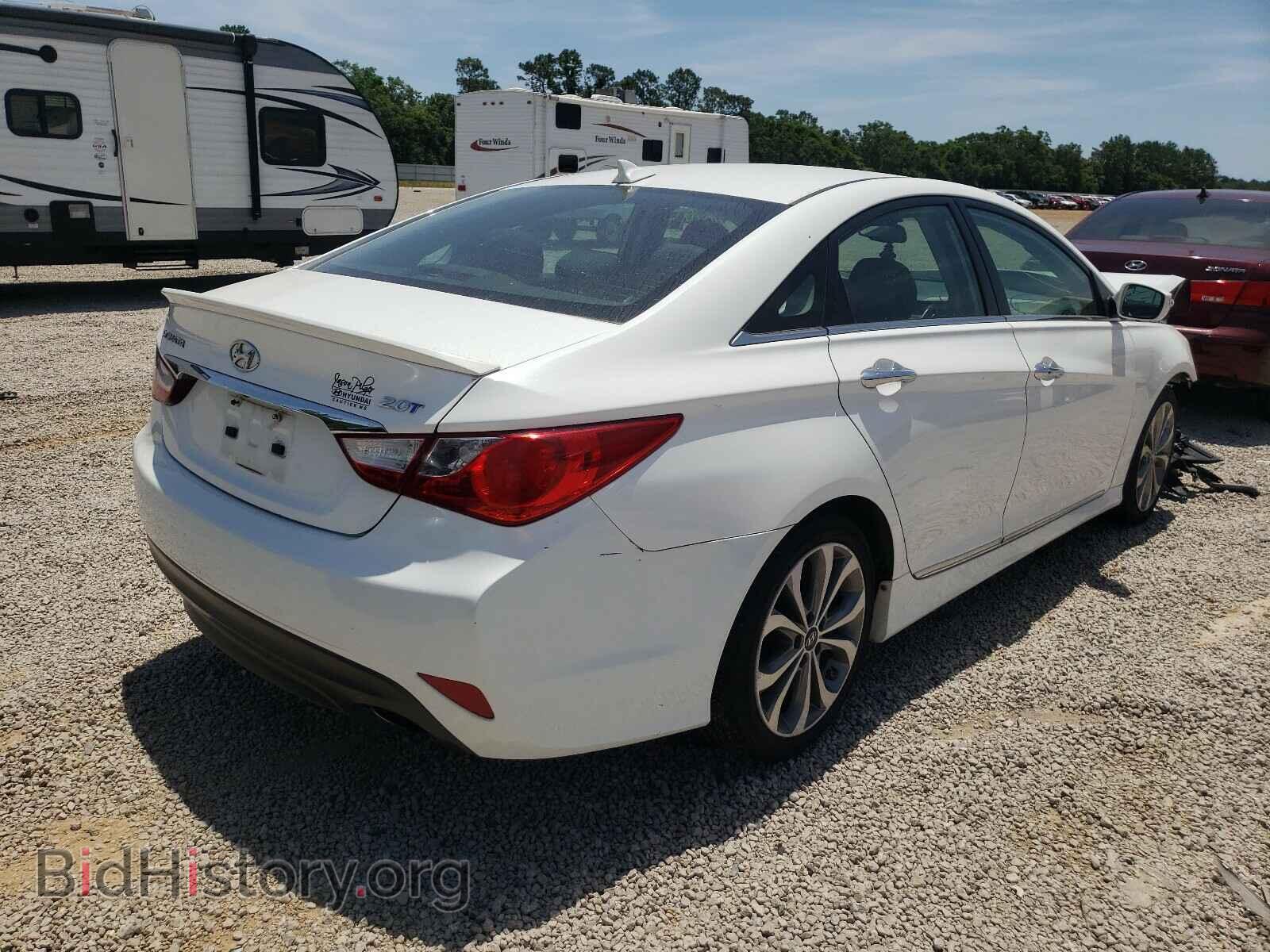 2014 HYUNDAI SONATA - VIN: 5NPEC4AB9EH881229 - Фото 4