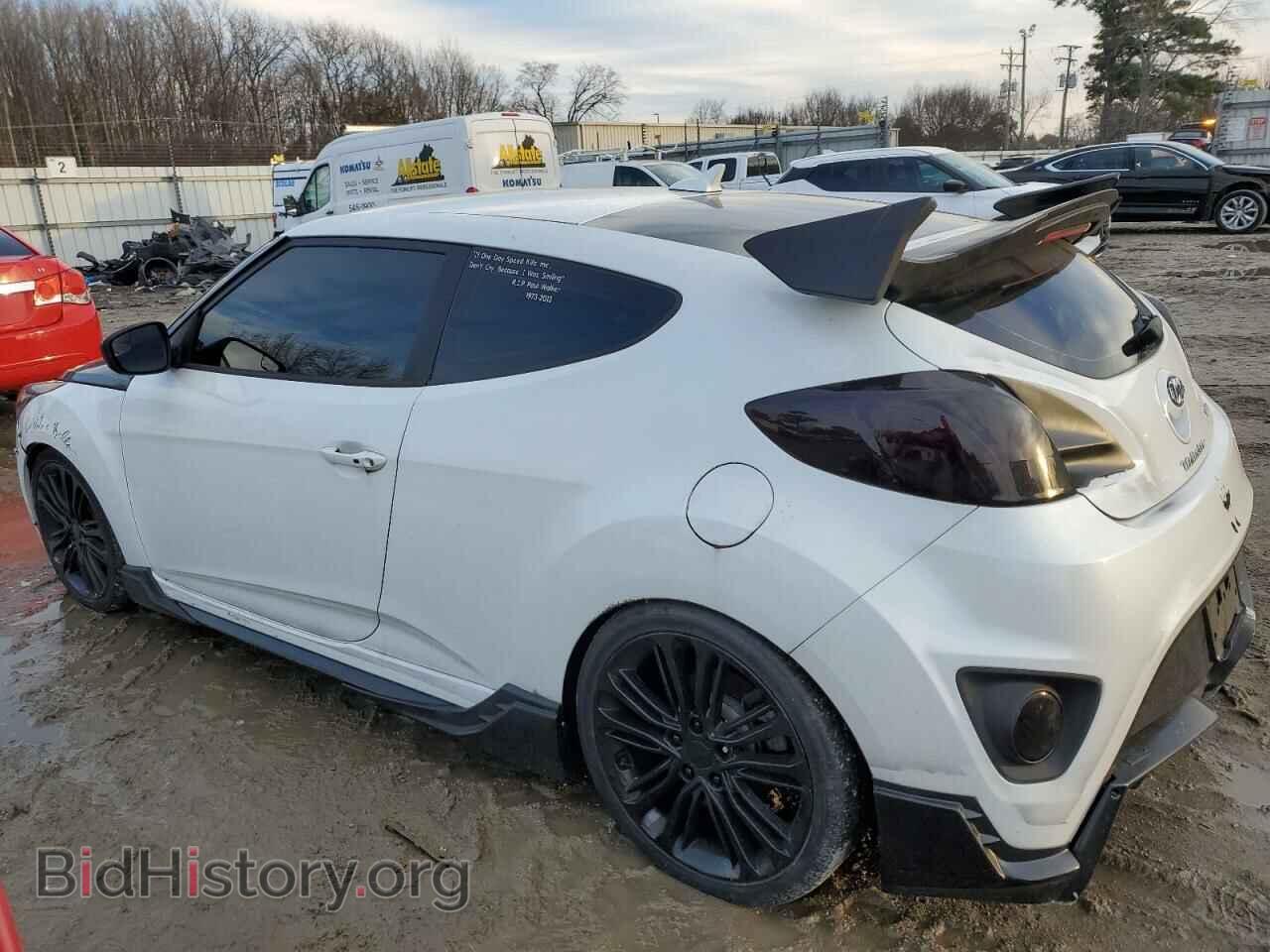 2016 HYUNDAI VELOSTER - VIN: KMHTC6AE7GU248732 - Фото 2