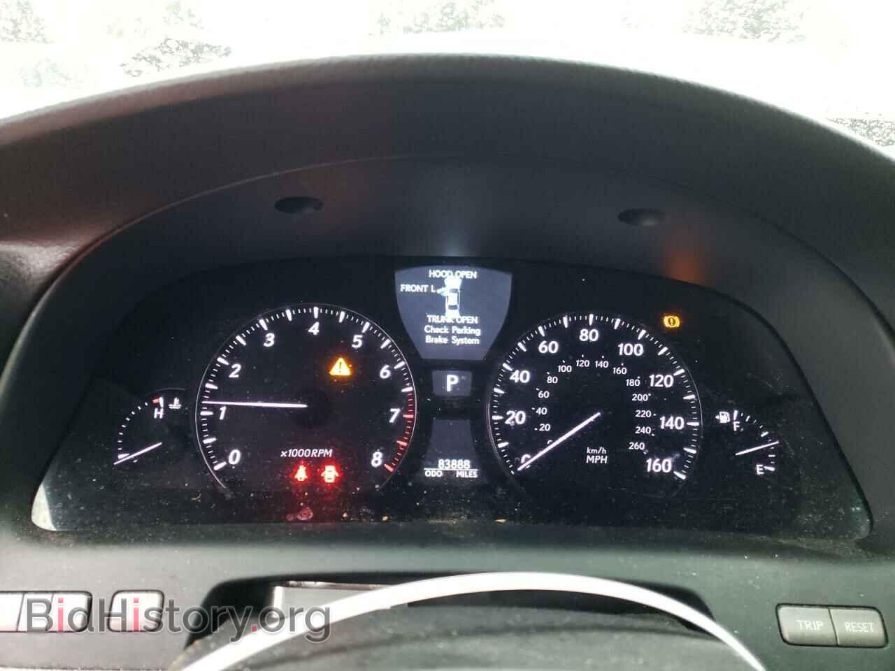 2007 LEXUS LS460 - VIN: JTHGL46F875016547 - Фото 9